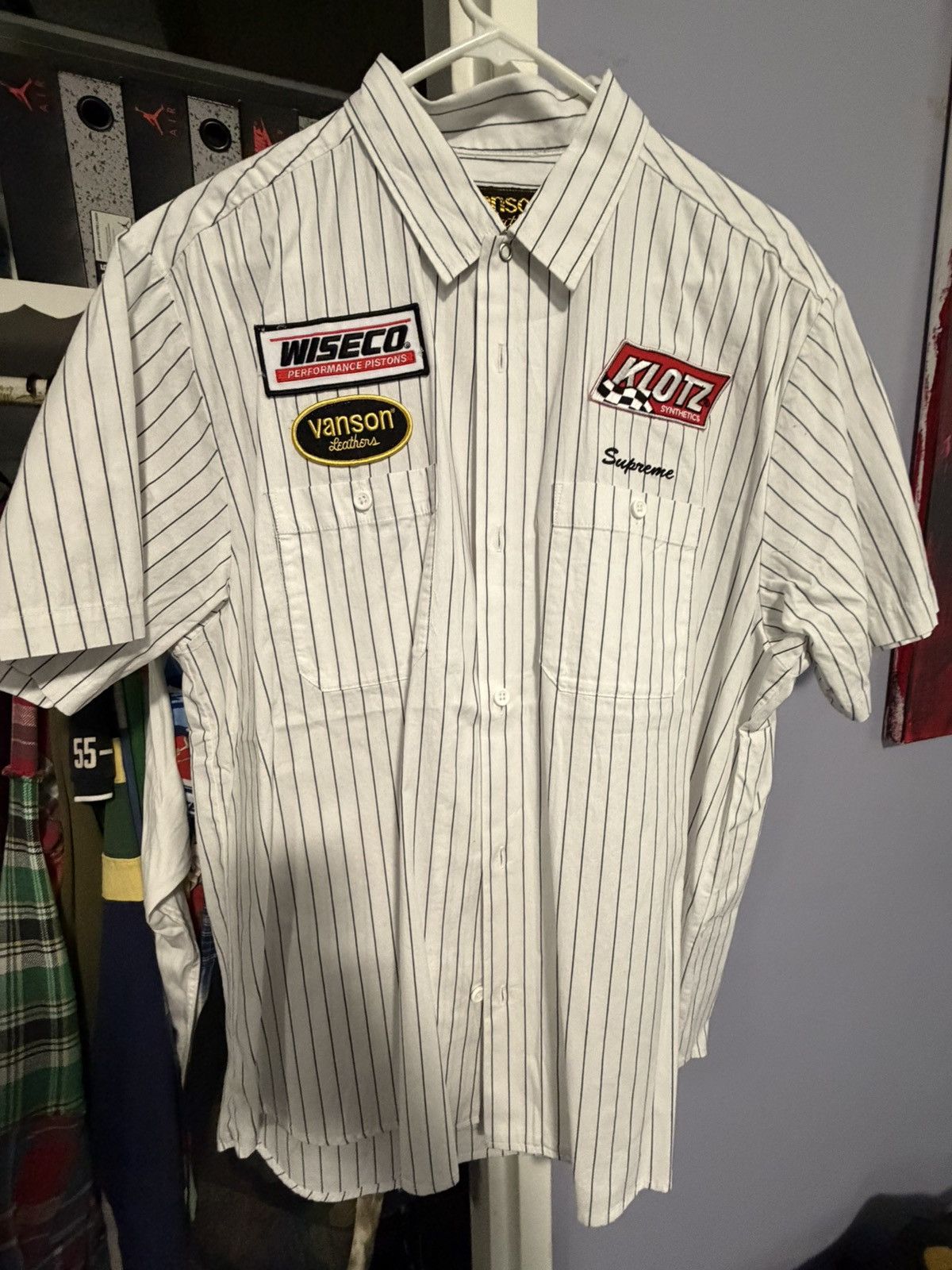 Supreme × Vanson Leathers Supreme x Vansons Leather Button Up Size US L / EU 52-54 / 3 - 1 Thumbnail
