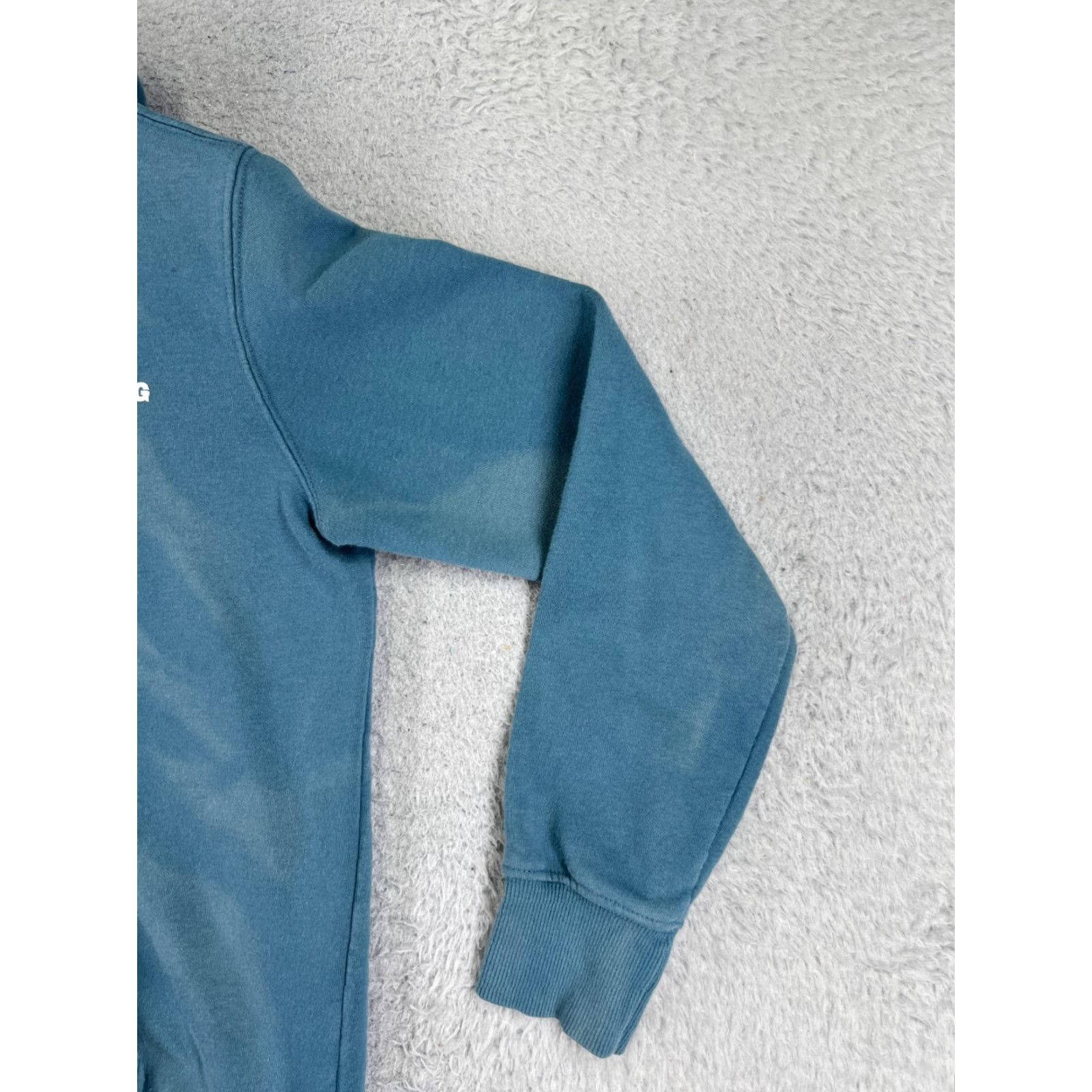 The North Face The North Face Sweater Womens Small Blue Pullover Cotton Blend Long Sleeve Maxi Size S / US 4 / IT 40 - 2 Thumbnail