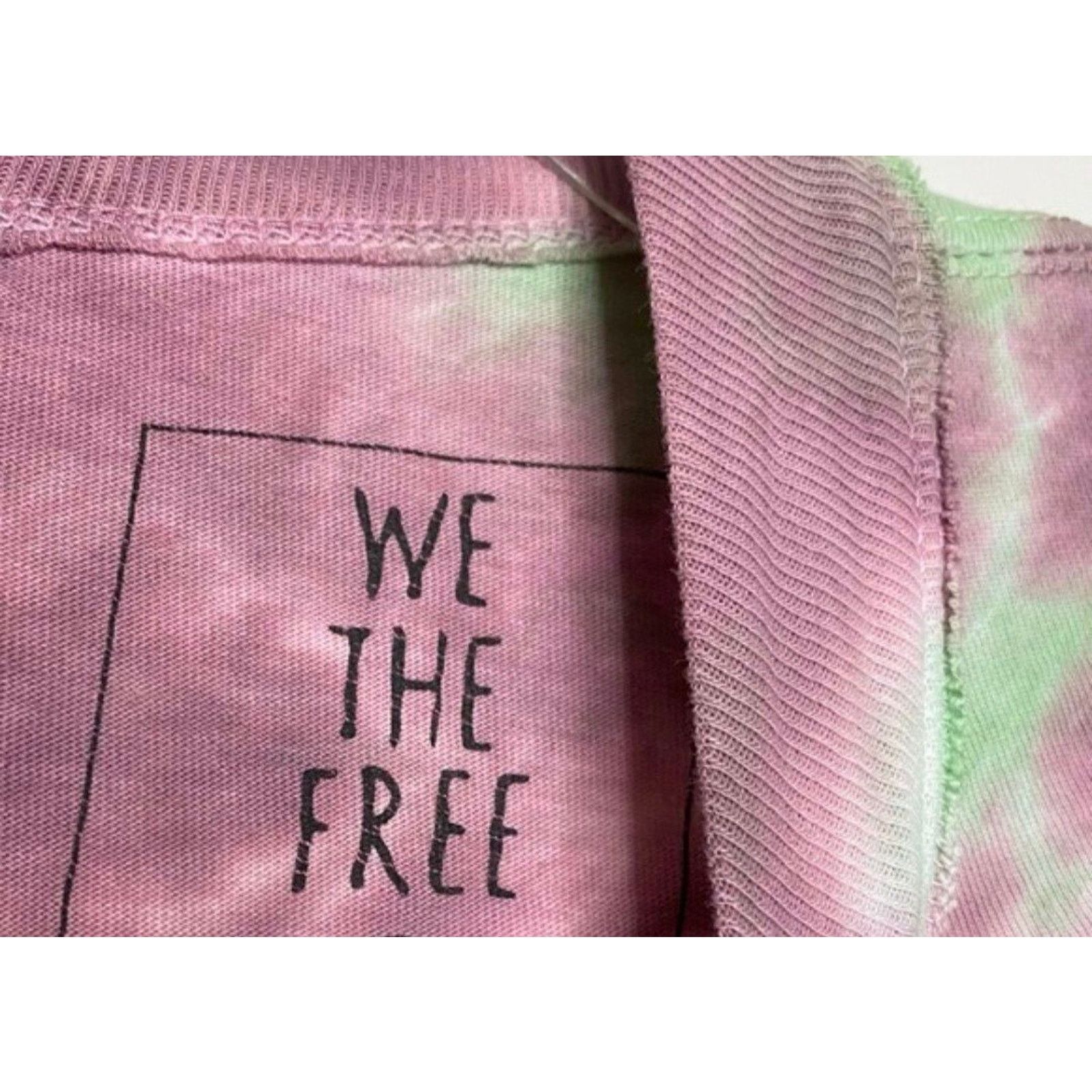 Free People We The Free Cotton Tie Dyed - Sz S Size S / US 4 / IT 40 - 2 Thumbnail