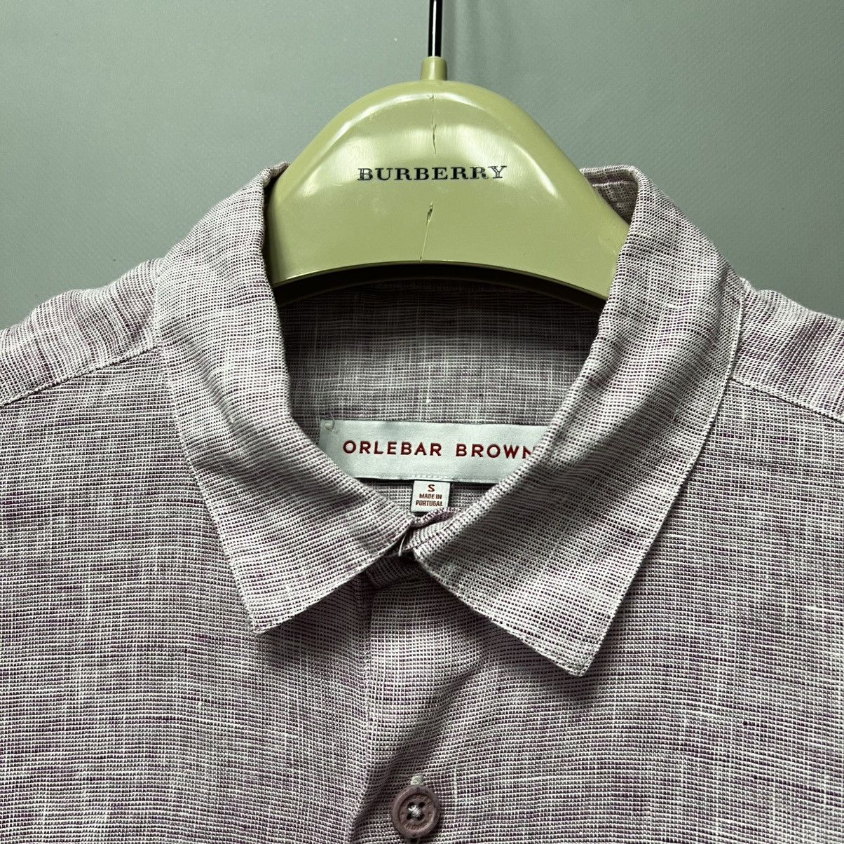 Orlebar Brown Orlebar Brown Shirt Linen Long Sleeve Button Size S Size US S / EU 44-46 / 1 - 4 Thumbnail