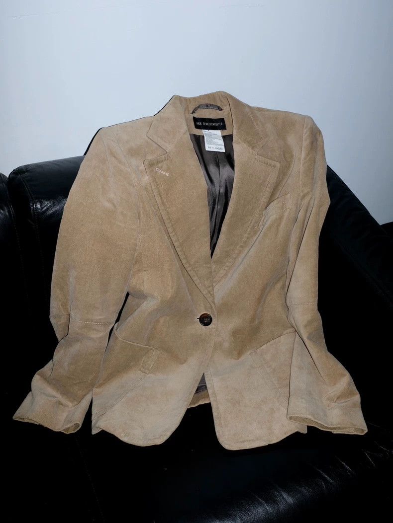 Ann Demeulemeester Ann Demeulemeester Corduroy Blazer Size US XS / EU 42 / 0 - 1 Thumbnail