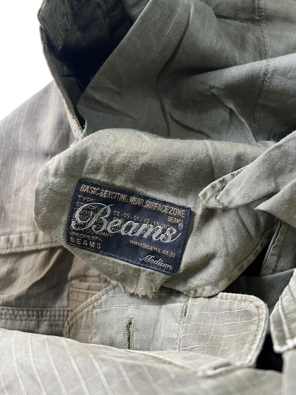 Beams Plus × Japanese Brand Beams Cargo Pants Inspired M65 Vintage Army Size US 32 / EU 48 - 8 Thumbnail