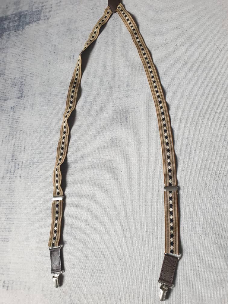 Takeo Kikuchi 💥Kikuchi brass Japanese brand suspender Size ONE SIZE - 4 Thumbnail
