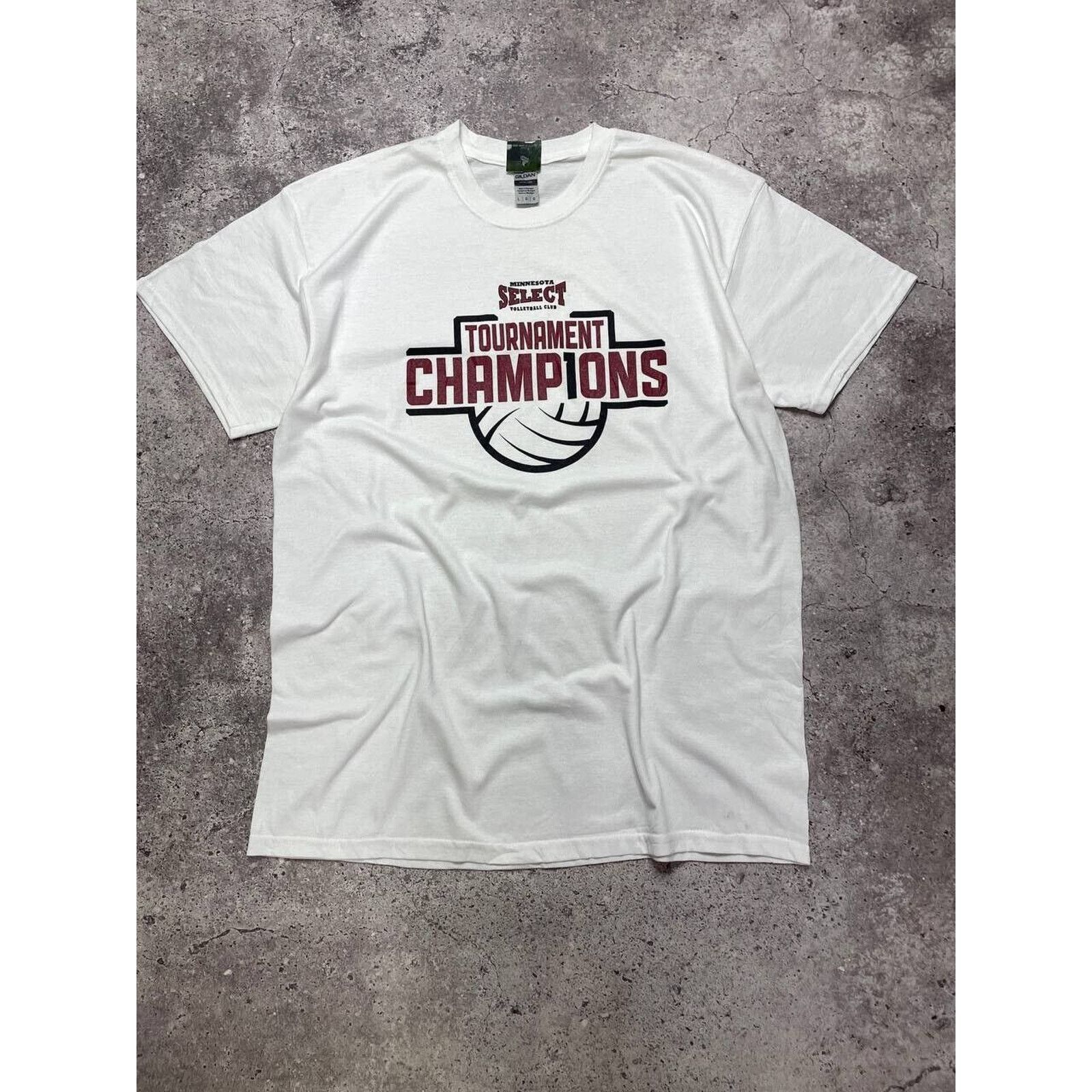 Gildan × Vintage Vintage Minnesota Select Volleyball T-Shirt Champions Size US L / EU 52-54 / 3 - 1 Thumbnail