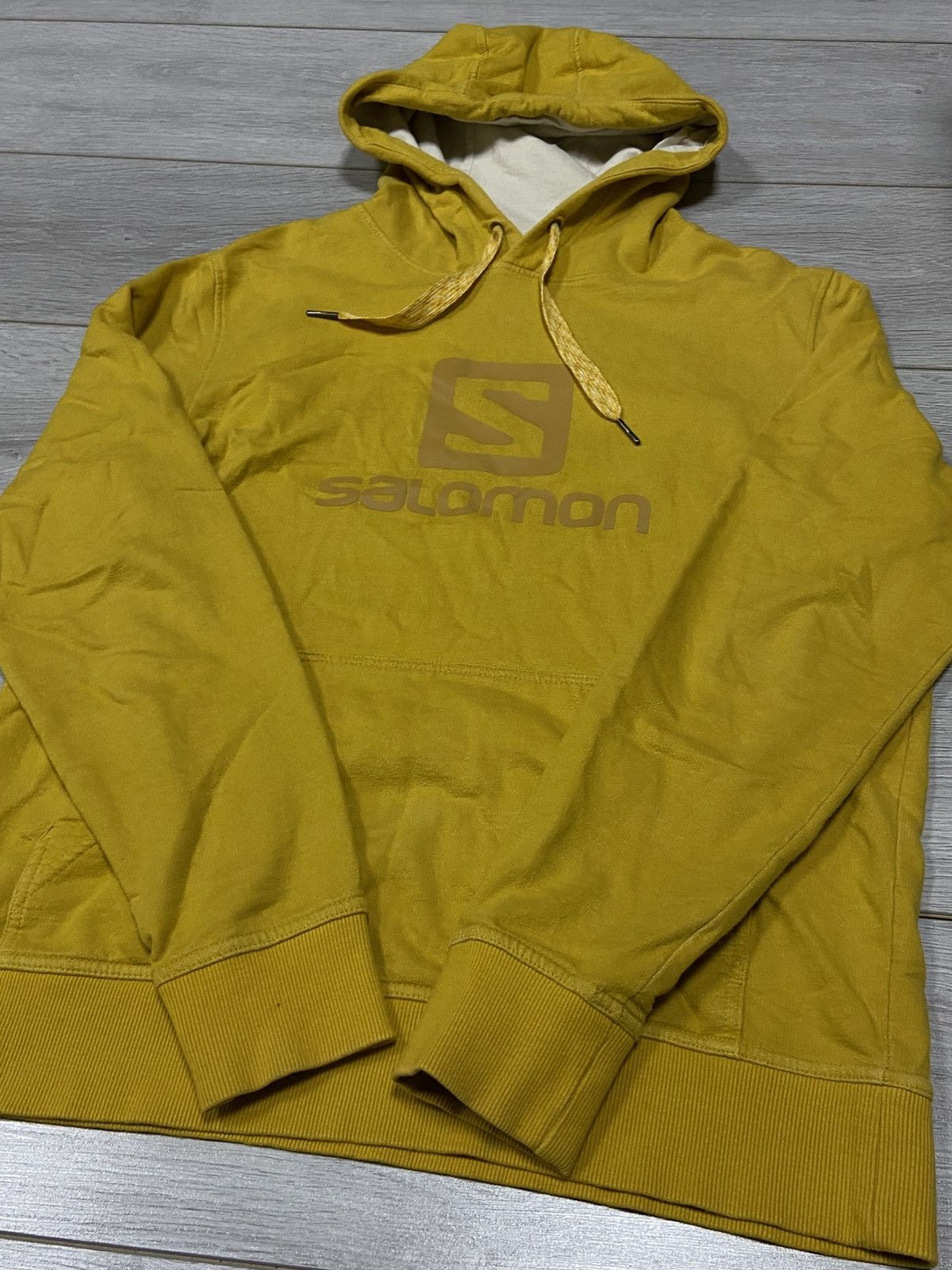 Vintage Salomon vintage big logo hoodie Size US M / EU 48-50 / 2 - 3 Thumbnail