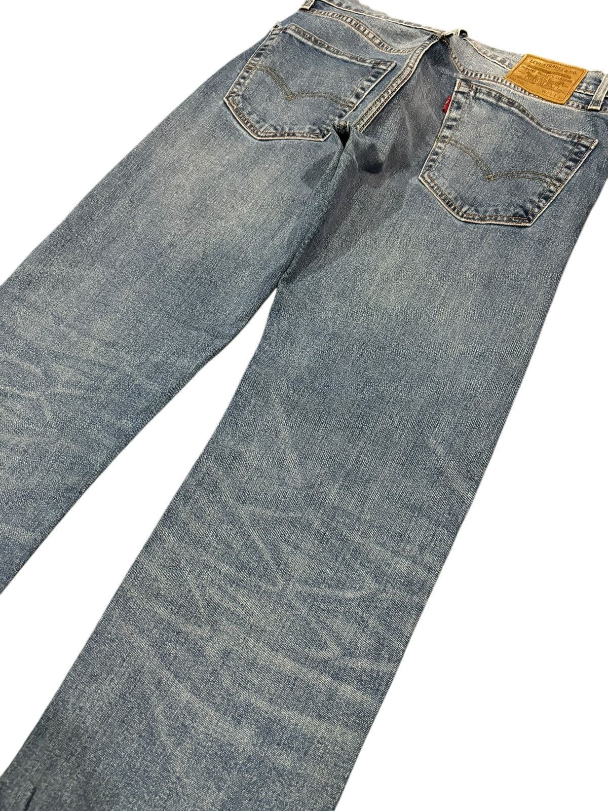 Levi's × Levi's Vintage Clothing × Vintage Y2k Levi’s Big E Lot 505 Faded Straight Cut Denim Jeans Size US 31 - 7 Thumbnail
