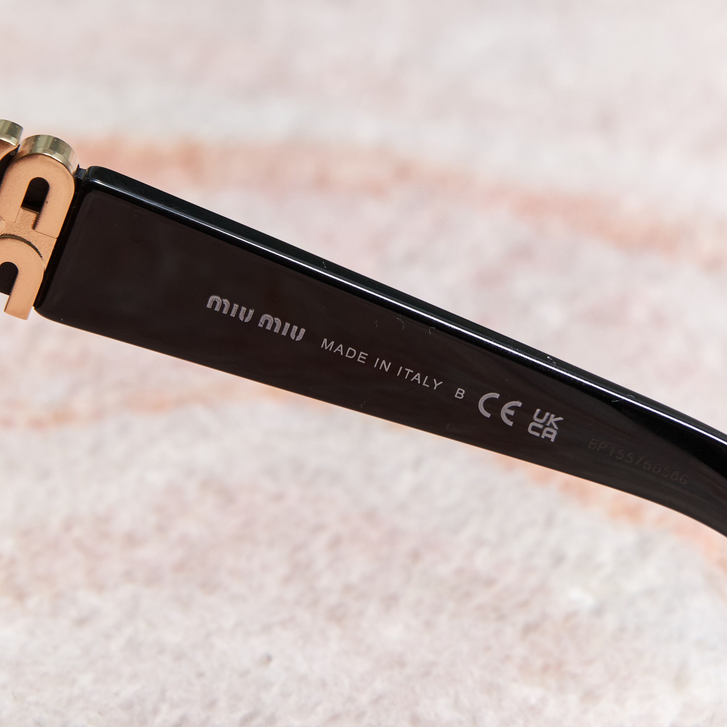 Miu Miu MIU MIU MU 14ZS 16K08Z Sunglasses Size ONE SIZE - 3 Thumbnail