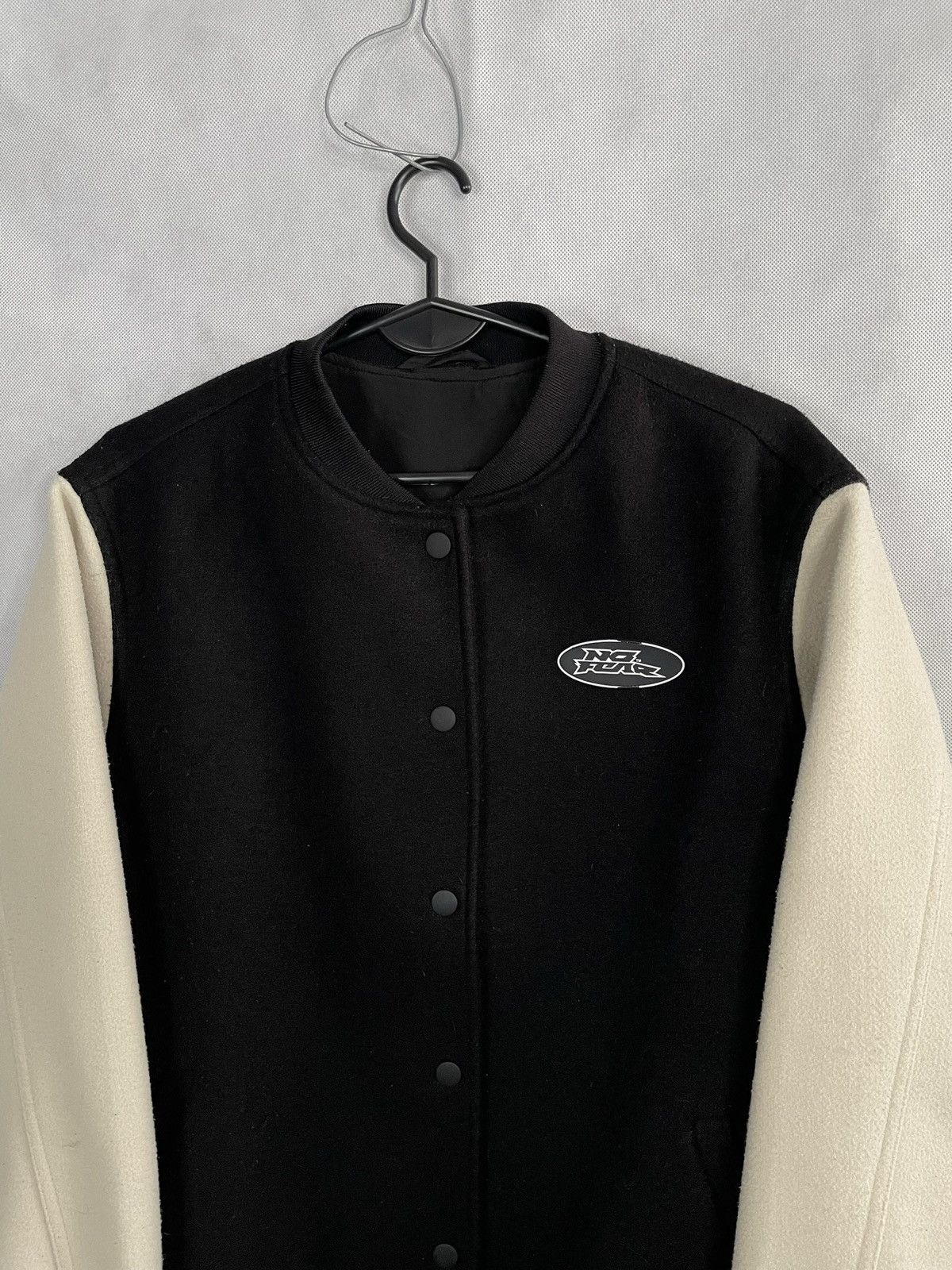 No Fear 💥No Fear Embroidery Spellout Varsity Jacket Size US S / EU 44-46 / 1 - 5 Thumbnail