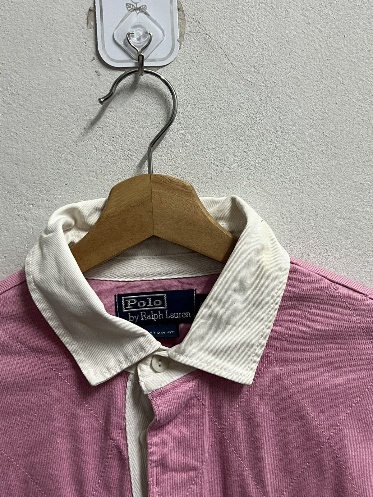 Polo Ralph Lauren × Ralph Lauren × Vintage POLO by Ralph Lauren vintage longsleeve shirt custom fit Size US L / EU 52-54 / 3 - 2 Thumbnail