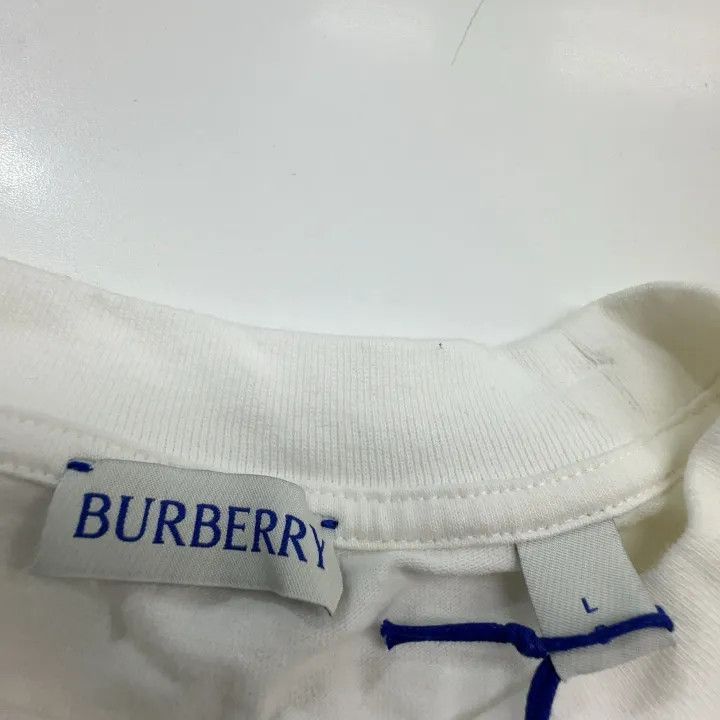 Burberry Burberry Burberry SS24 Striped Logo T-shirt for Men-2507 Size US L / EU 52-54 / 3 - 3 Thumbnail