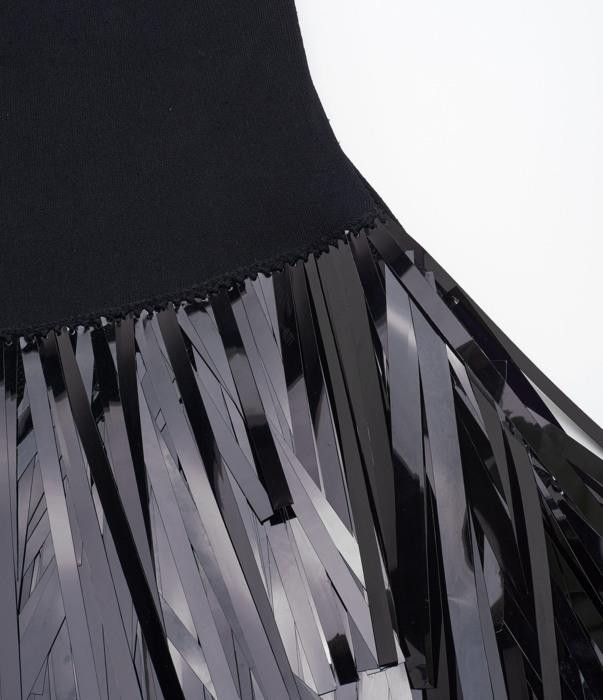 Jil Sander o1w1db10825 Dress in Black Size XL / US 12-14 / IT 48-50 - 3 Thumbnail