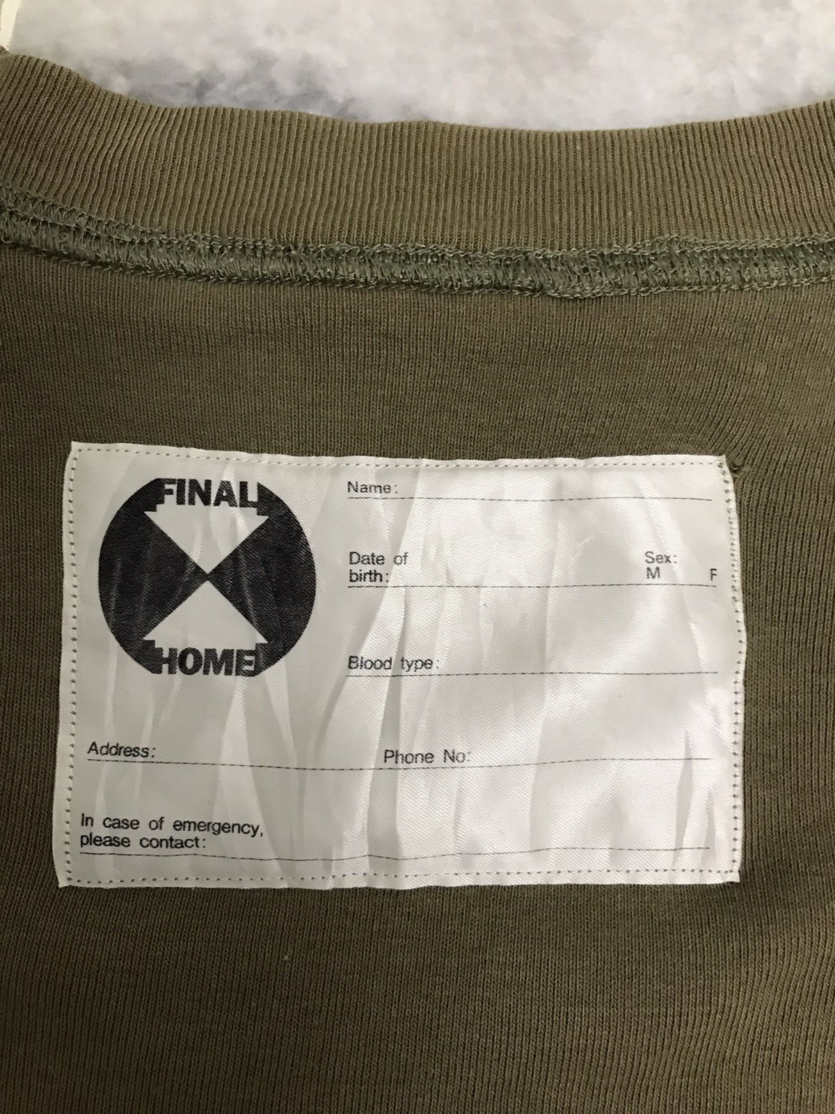 Final Home Vintage Final Home T-Shirt Reversible Tee Size US M / EU 48-50 / 2 - 5 Thumbnail