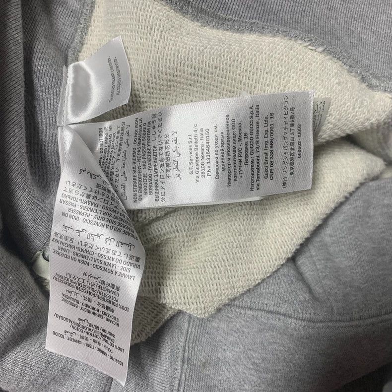 Gucci Gucci Casual chest logo hooded sweatshirt 2502-Nextarrow Size US S / EU 44-46 / 1 - 7 Thumbnail