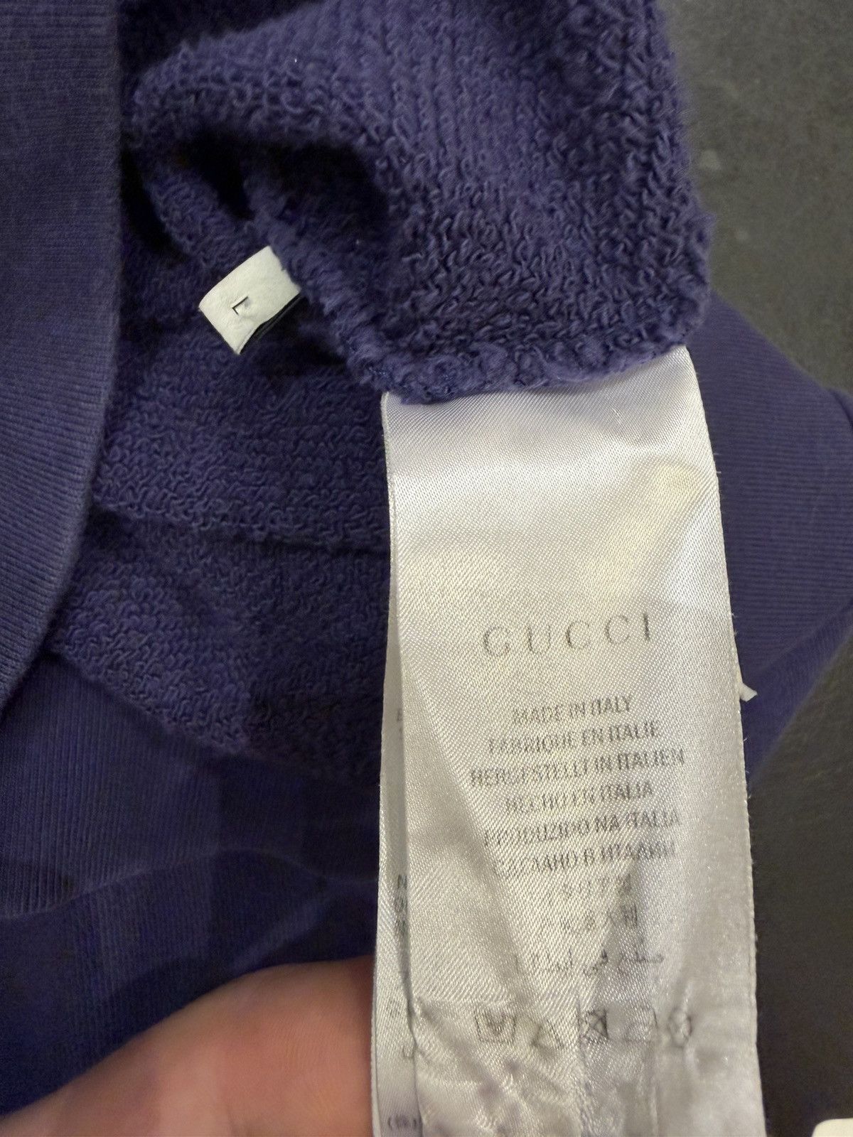 Gucci Gucci Cat Hoodie Size US L / EU 52-54 / 3 - 3 Thumbnail