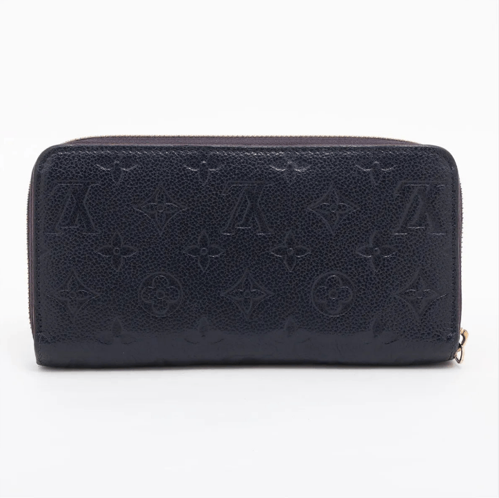 Louis Vuitton Monogram Empreinte Zippy Wallet Navy Size ONE SIZE - 2 Thumbnail