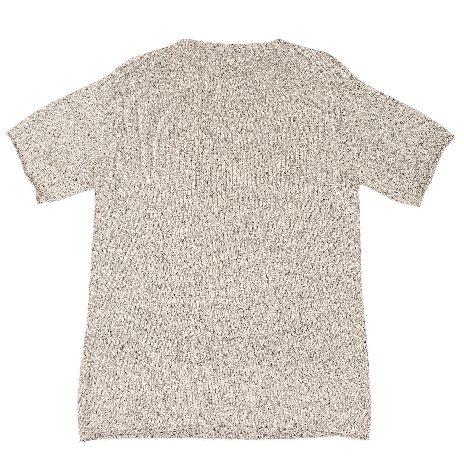 Yohji Yamamoto Yohji Yamamoto Silk Blend Marble Knit Beige Black Size US M / EU 48-50 / 2 - 12 Thumbnail