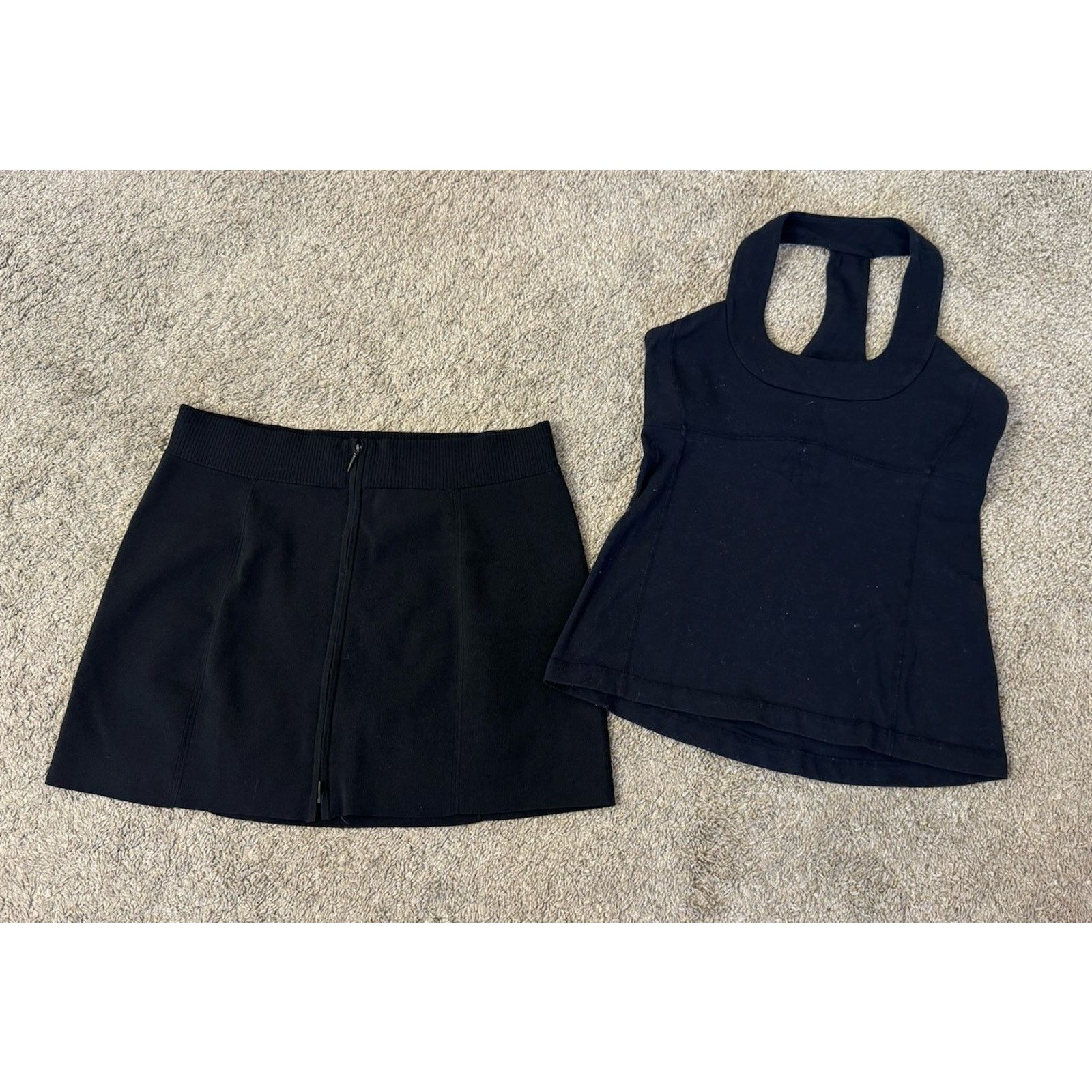 Lululemon Lululemon Tennis Outfit Bundle Tank 10 Mini Ribbed Zip Skirt Size 32" / US 10 / IT 46 - 2 Thumbnail
