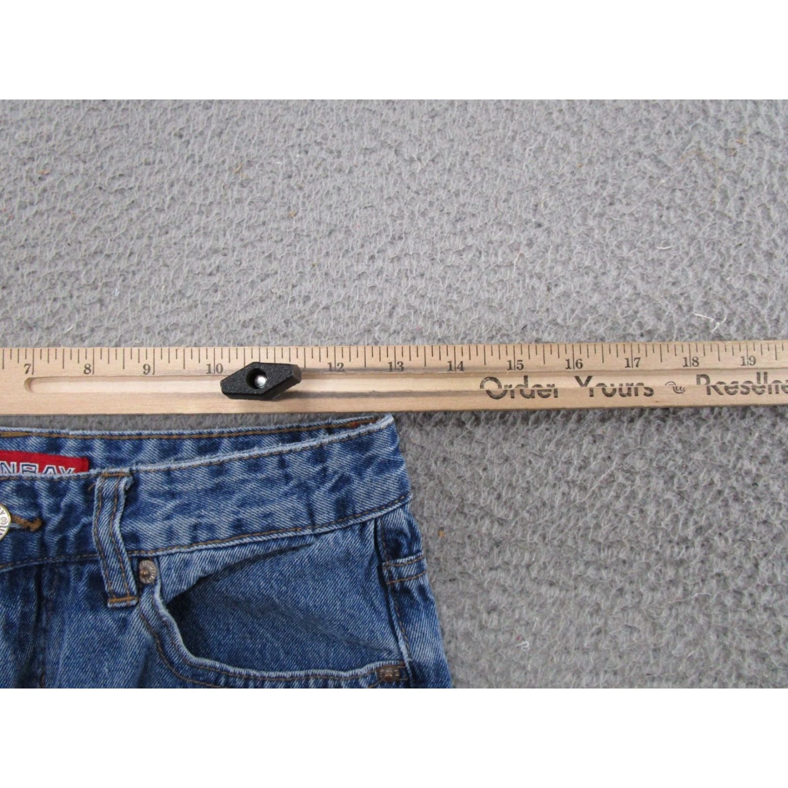 Vintage VTG Union Bay Jeans Tapered Leg High Rise Mom Size 3 Blue Denim Read Women's Size 26" / US 2 / IT 38 - 7 Thumbnail