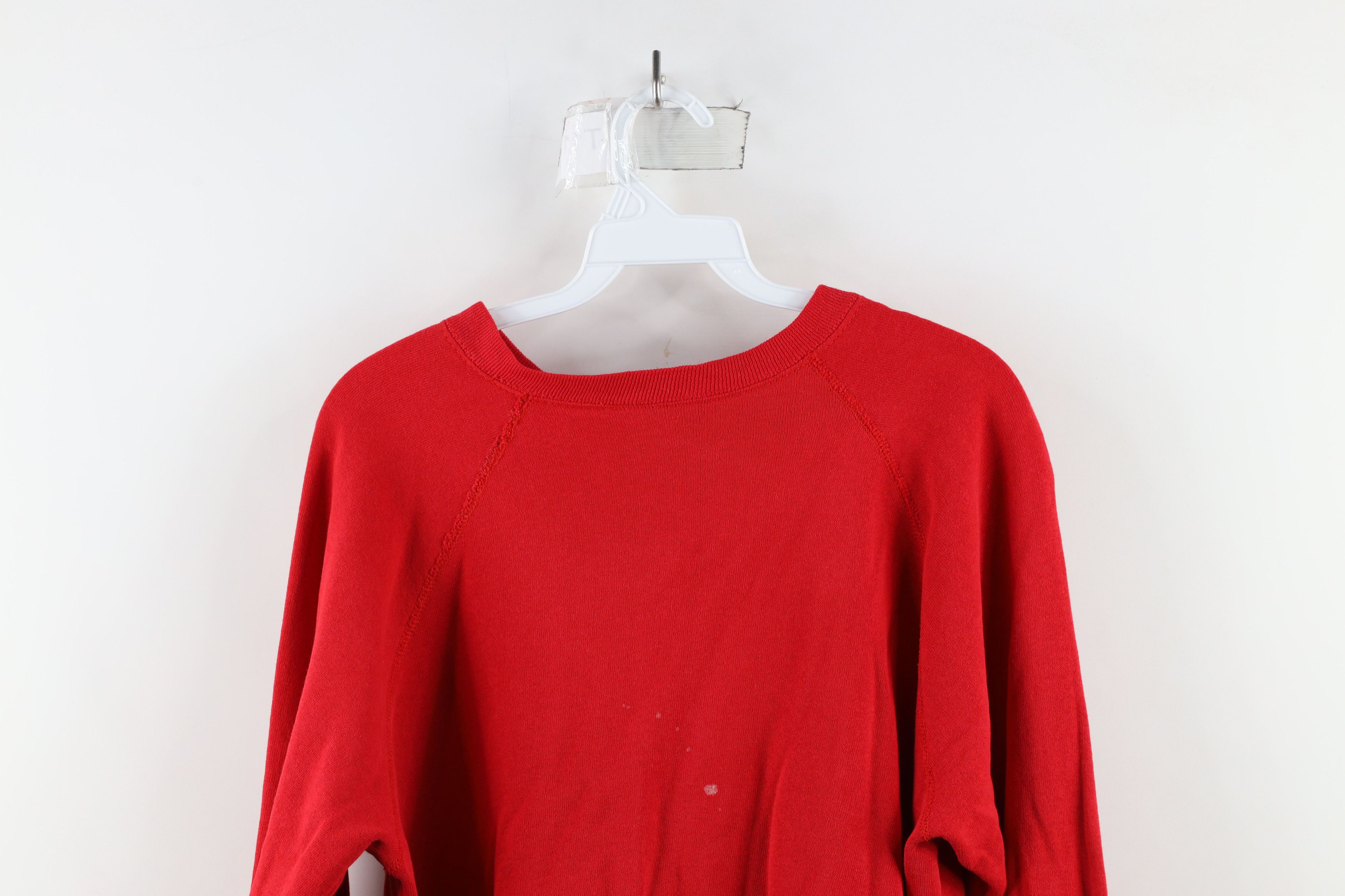 Vintage Vintage 80s Out Ohio State University Sweatshirt Red USA Size L / US 10 / IT 46 - 10 Thumbnail