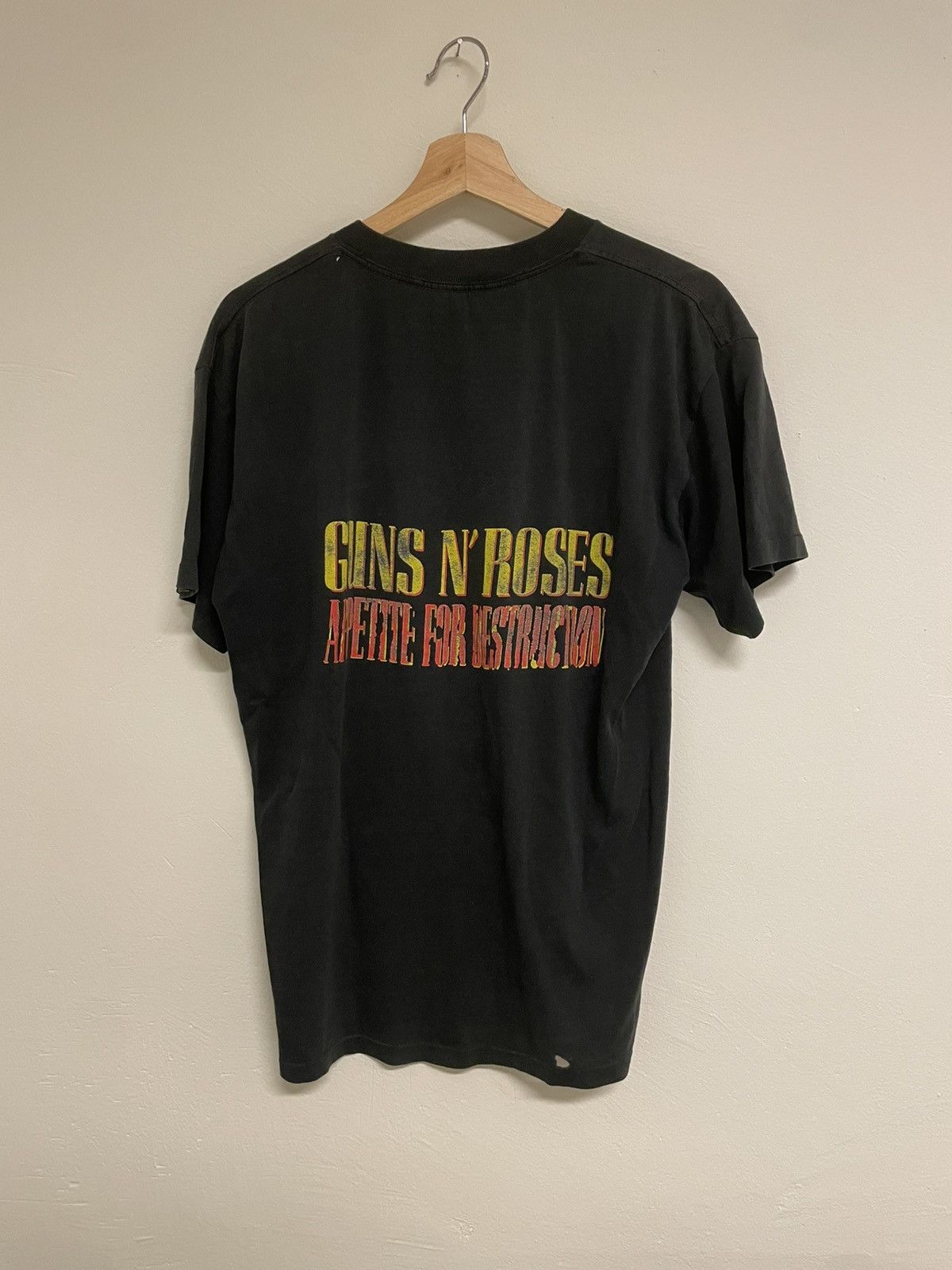 Guns N' Roses × Vintage 1980s Guns N Roses Appetite For Destruction Tee Size US L / EU 52-54 / 3 - 2 Thumbnail