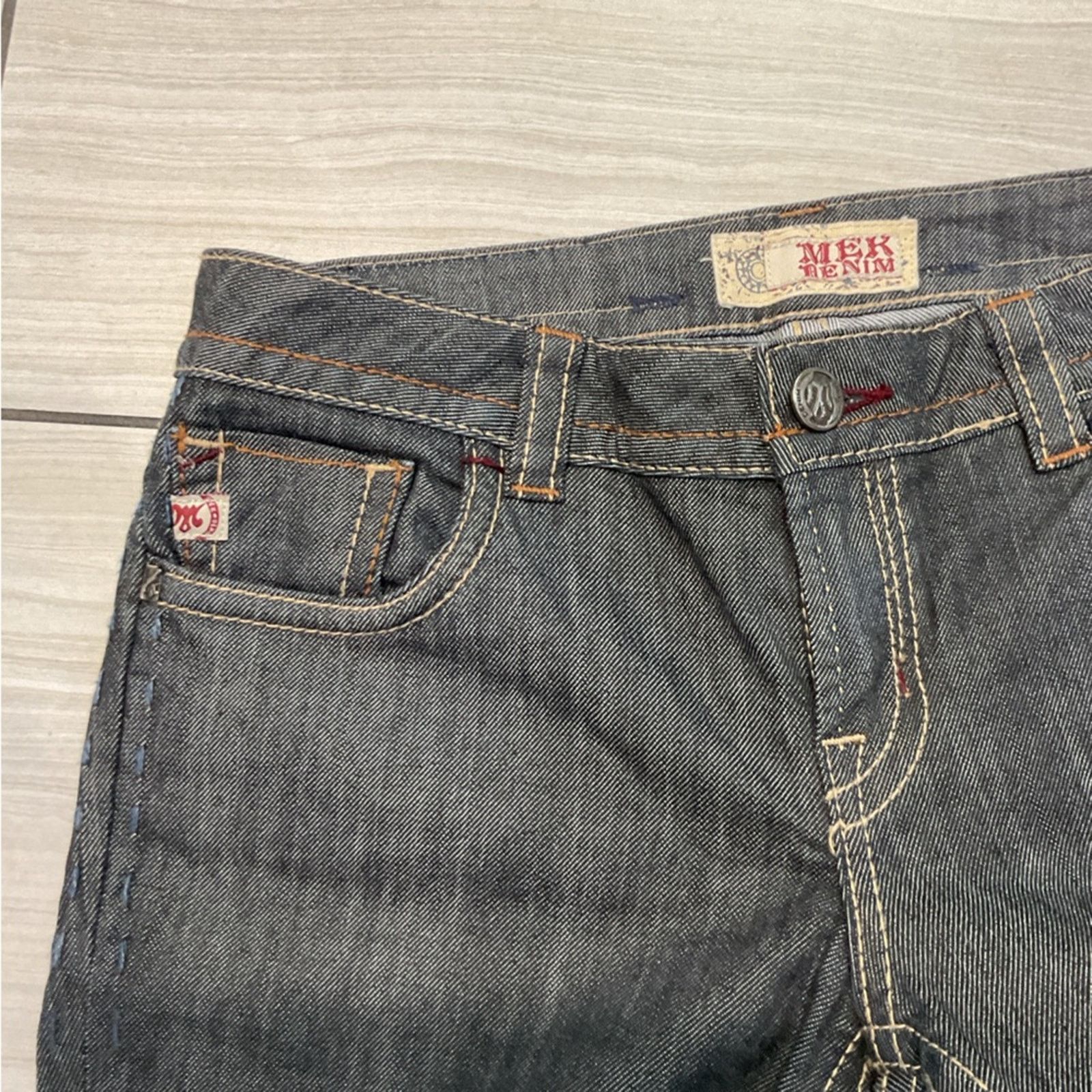 Mek Denim MEK Denim Hampton Lowrise Bootcut Jeans Size 30" / US 8 / IT 44 - 6 Thumbnail