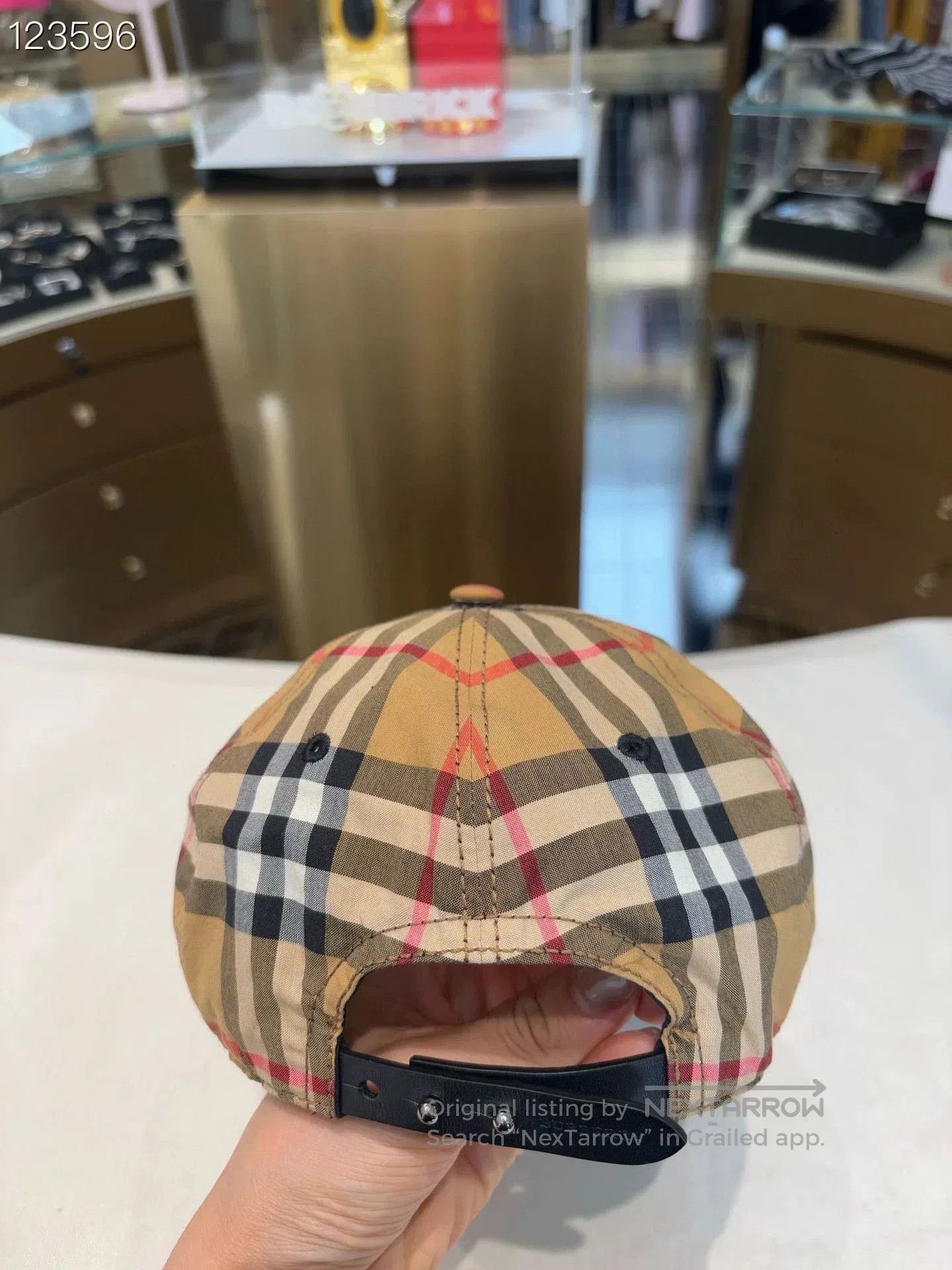Burberry Burberry Classic Check Baseball Cap. Size ONE SIZE - 3 Thumbnail