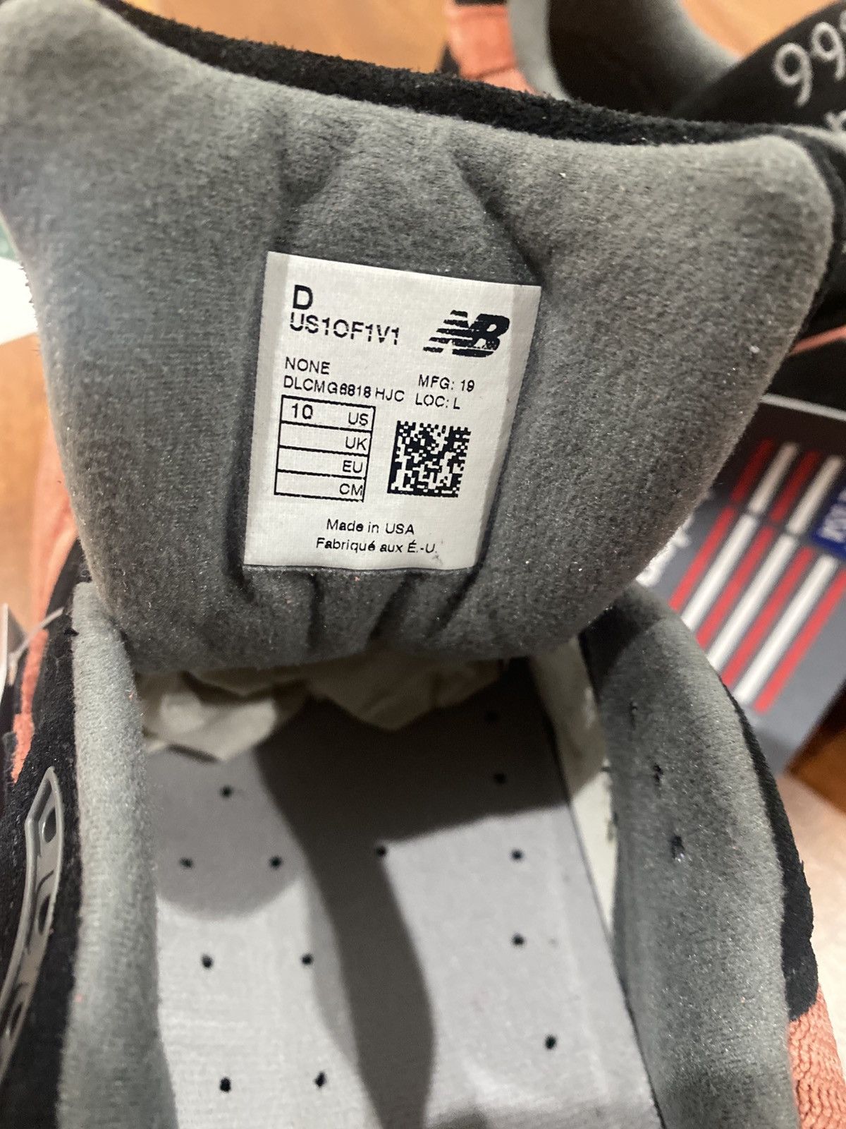 New Balance New Balance 998 Made in USA Limited 1 of 1-US10- 1/100 Pairs Size US 10 / EU 43 - 3 Thumbnail