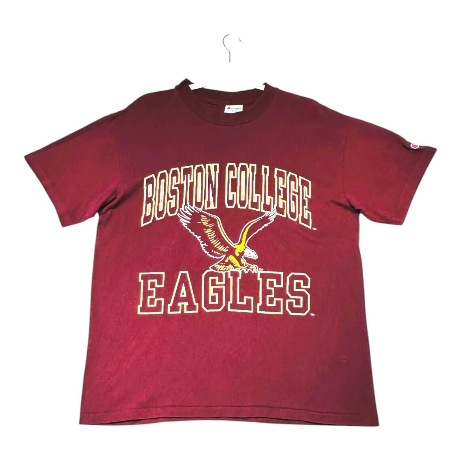 Champion Champion Boston Eagles T-Shirt Men's UK Size L Red Size US L / EU 52-54 / 3 - 3 Thumbnail