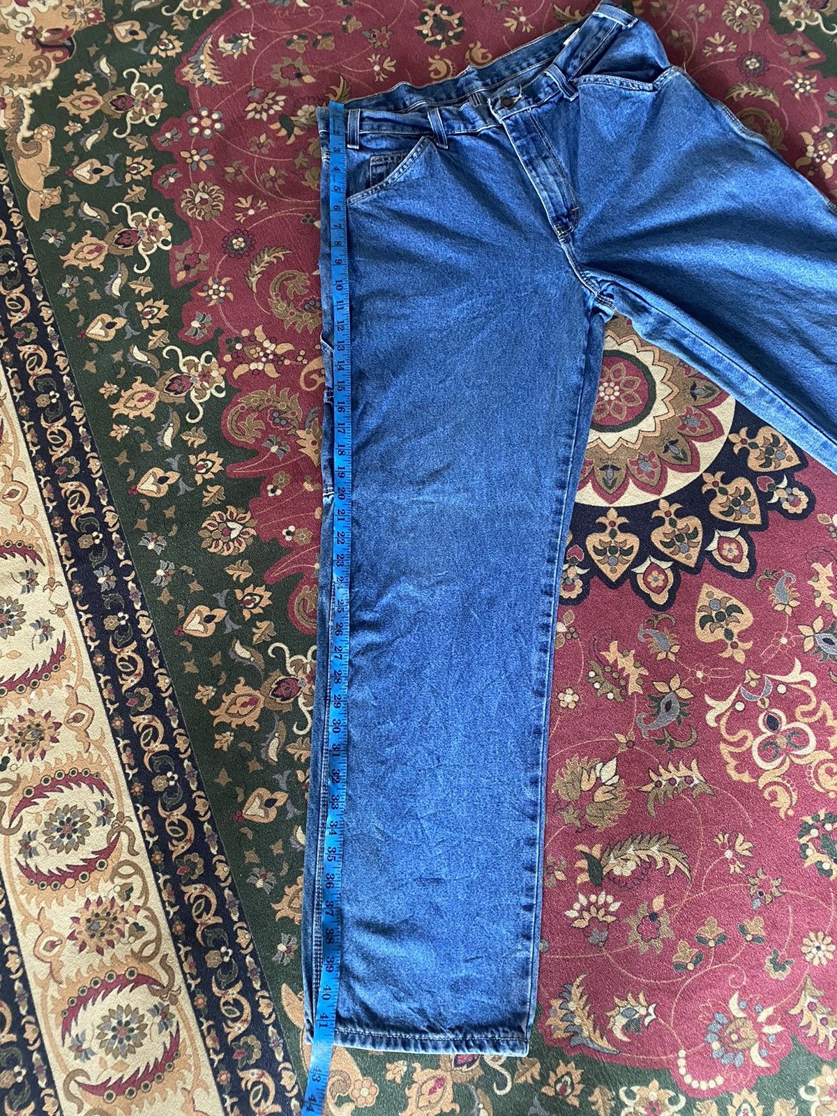 Dickies Vintage 90’s Dickies Carpenter Denim Pants Size US 34 / EU 50 - 14 Thumbnail