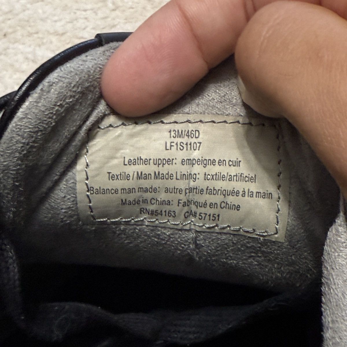 Karl Lagerfeld Karl Lagerfeld Paris Men's 13 Head Leather Low Top Sneaker Size US 13 / EU 46 - 10 Thumbnail