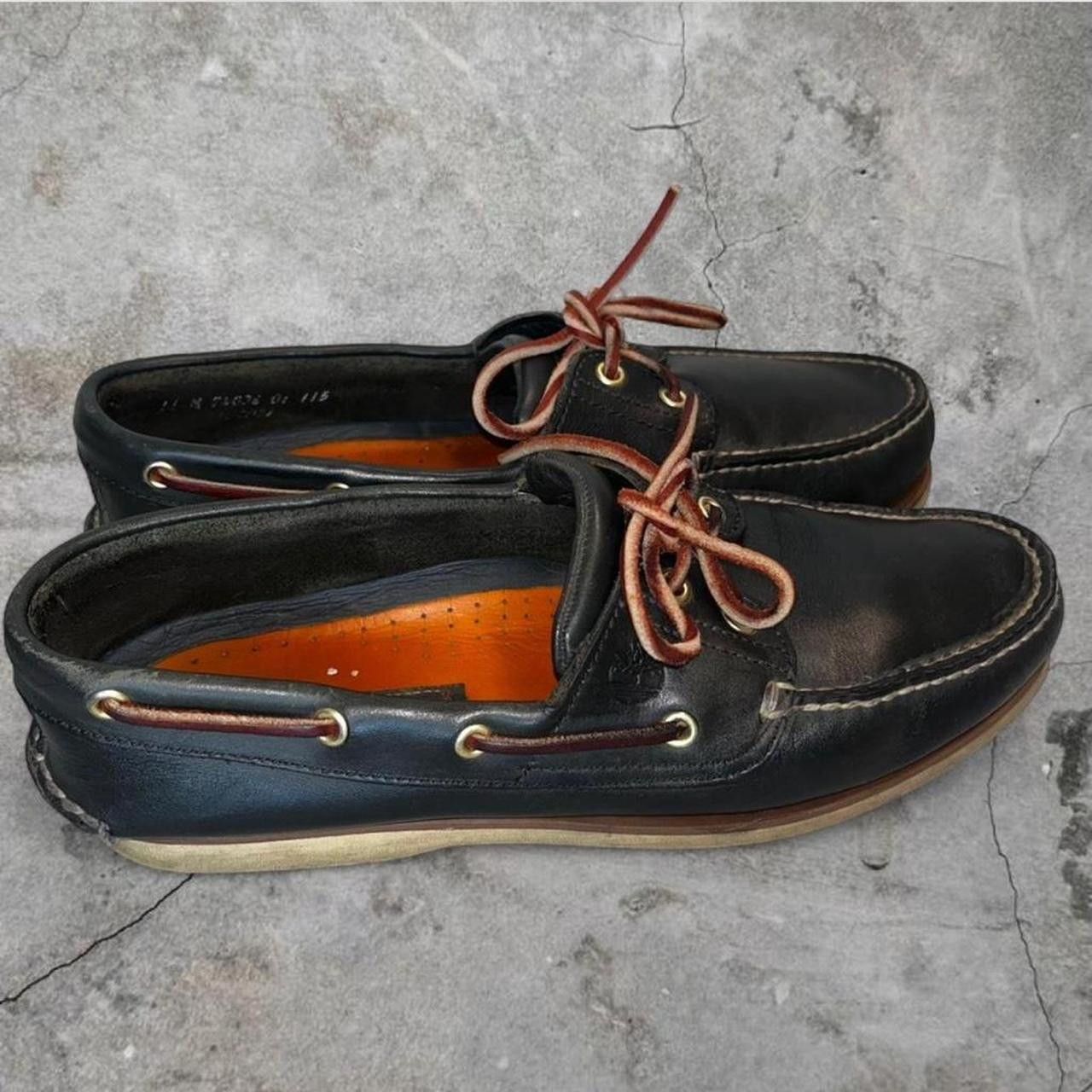 Timberland Timberland Classic Boat Shoes Men's 11 M Leather Deck Loafer Size US 11 / EU 44 - 2 Thumbnail