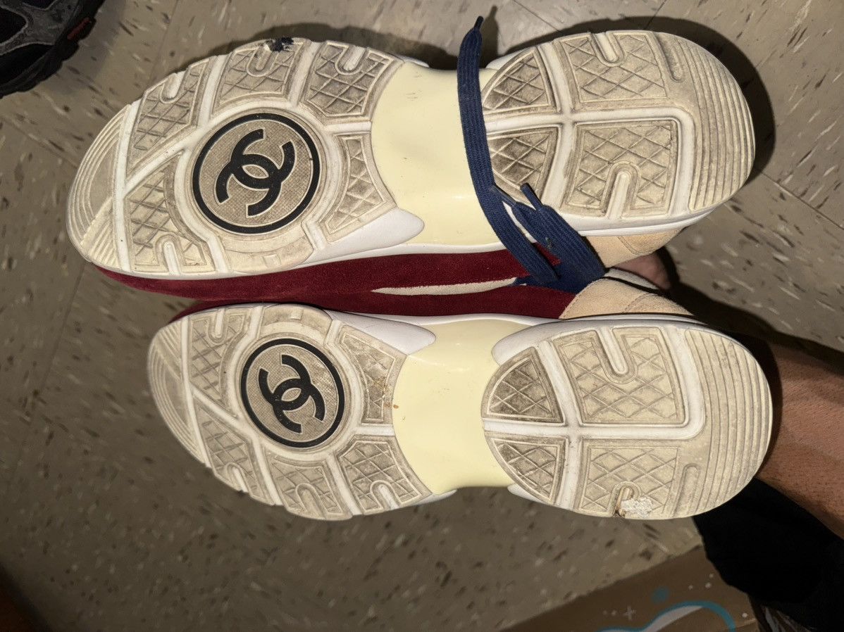 Chanel Navy blue Chanel Sneakers Size US 10 / EU 43 - 4 Thumbnail