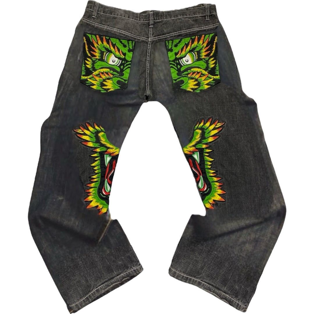 image of Vintage Monster Jeans [42-40] in Grey, Men's