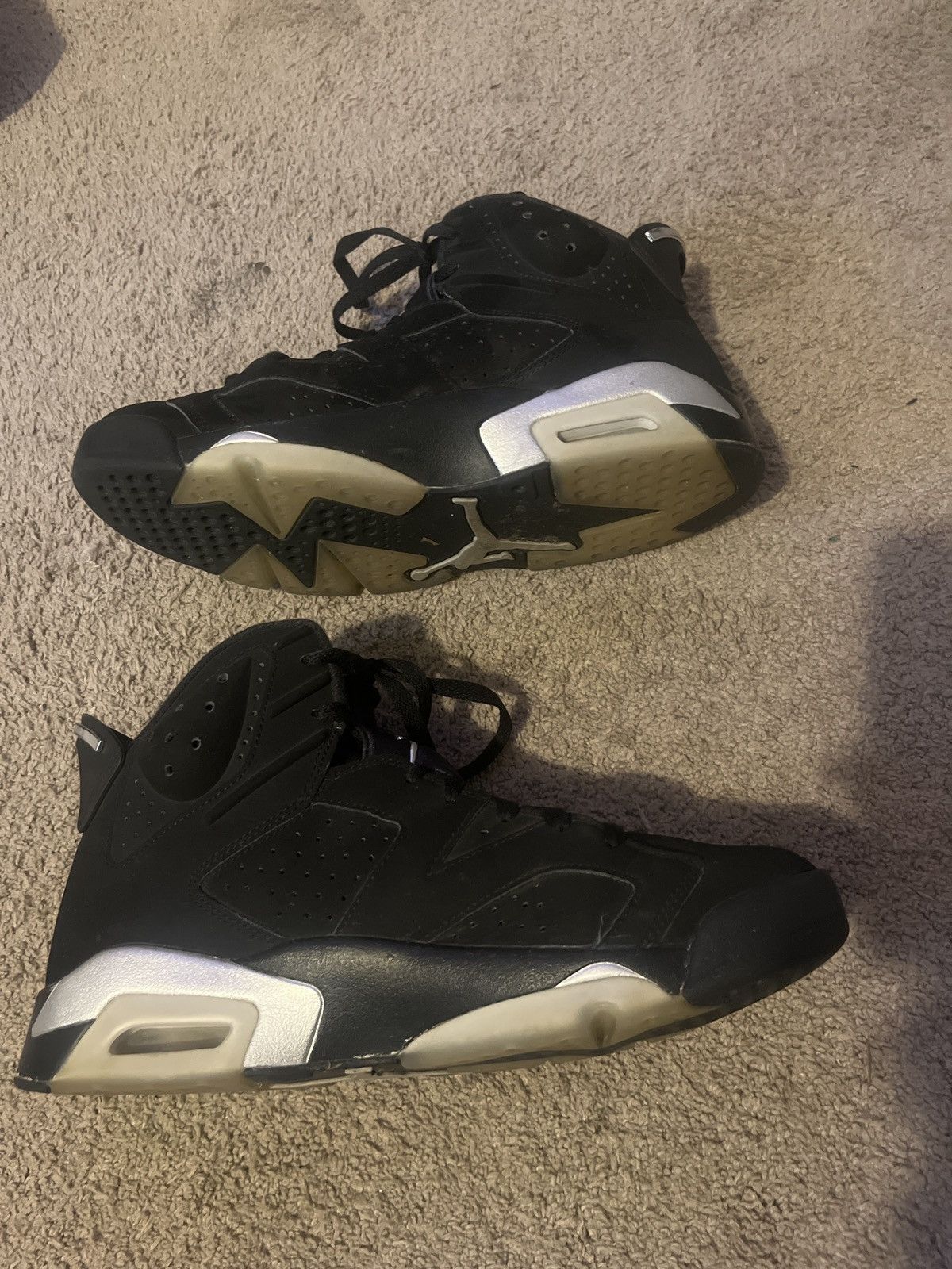 Jordan Brand Chrome jordan 6’s Size US 9.5 / EU 42-43 - 2 Thumbnail