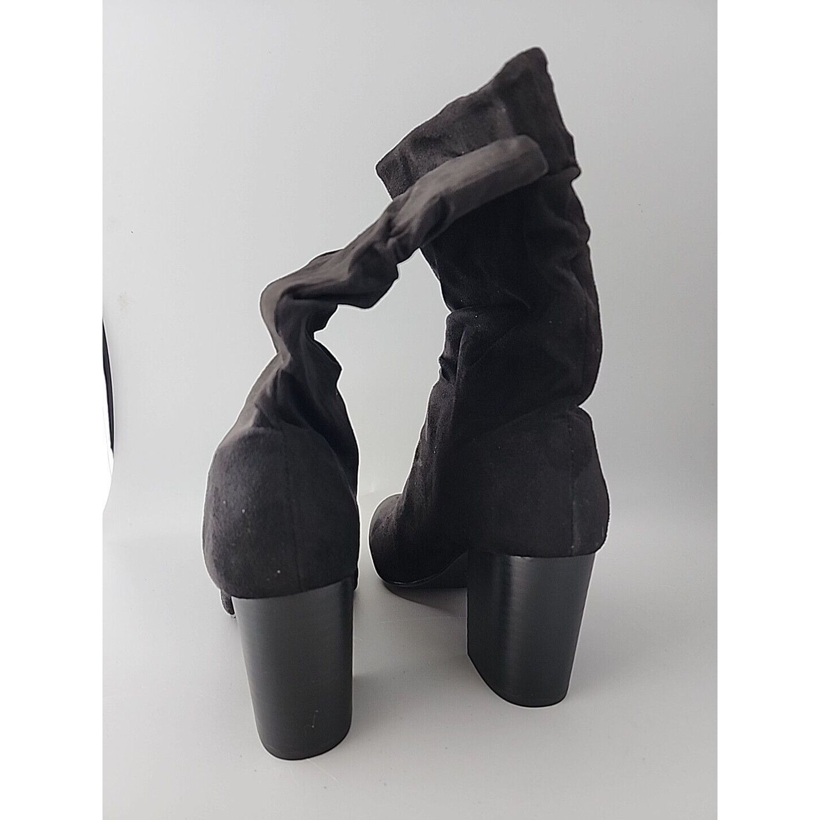 Other Mia Steffani Suede Bootie - Black Nova - 3" Heel 9M Size US 9 / IT 39 - 4 Thumbnail