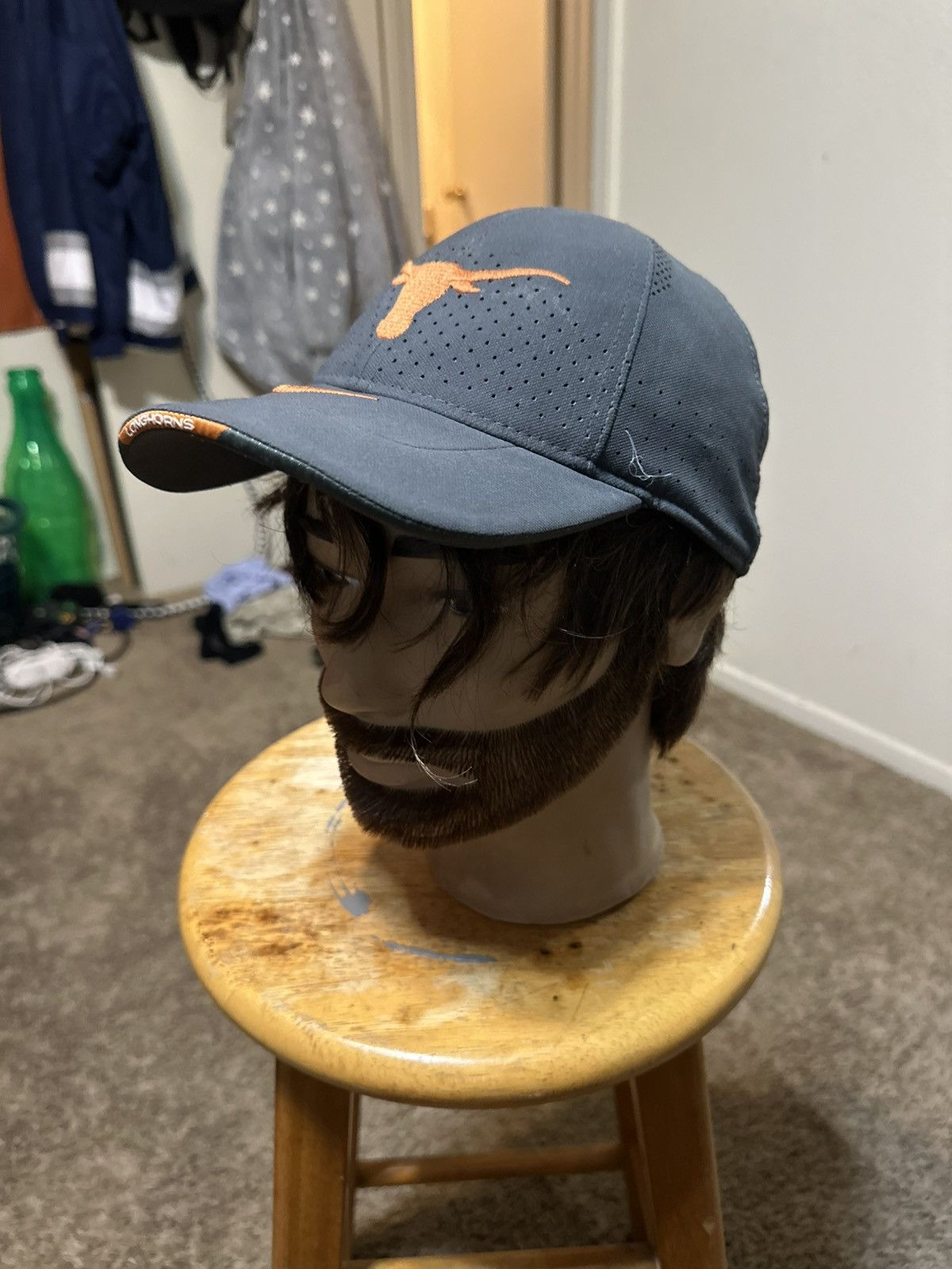 NCAA Vintage NCAA Nike Texas Longhorns “triple grey” hat 00s Size ONE SIZE - 6 Thumbnail