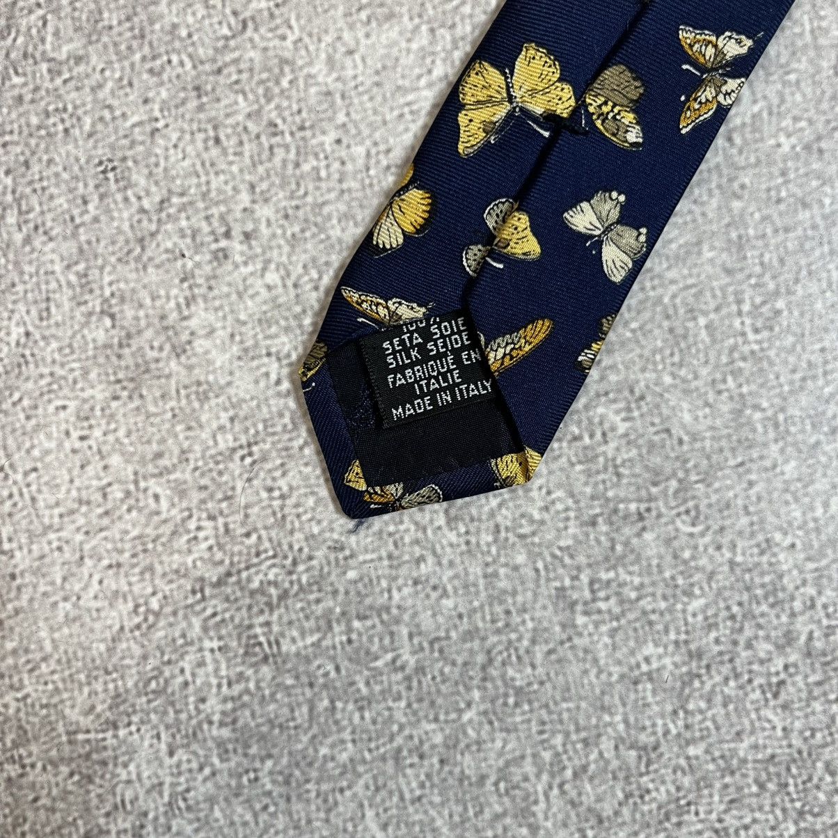 Vintage × Yves Saint Laurent Rare YSL Silk Tie Made in Italy Size ONE SIZE - 3 Thumbnail