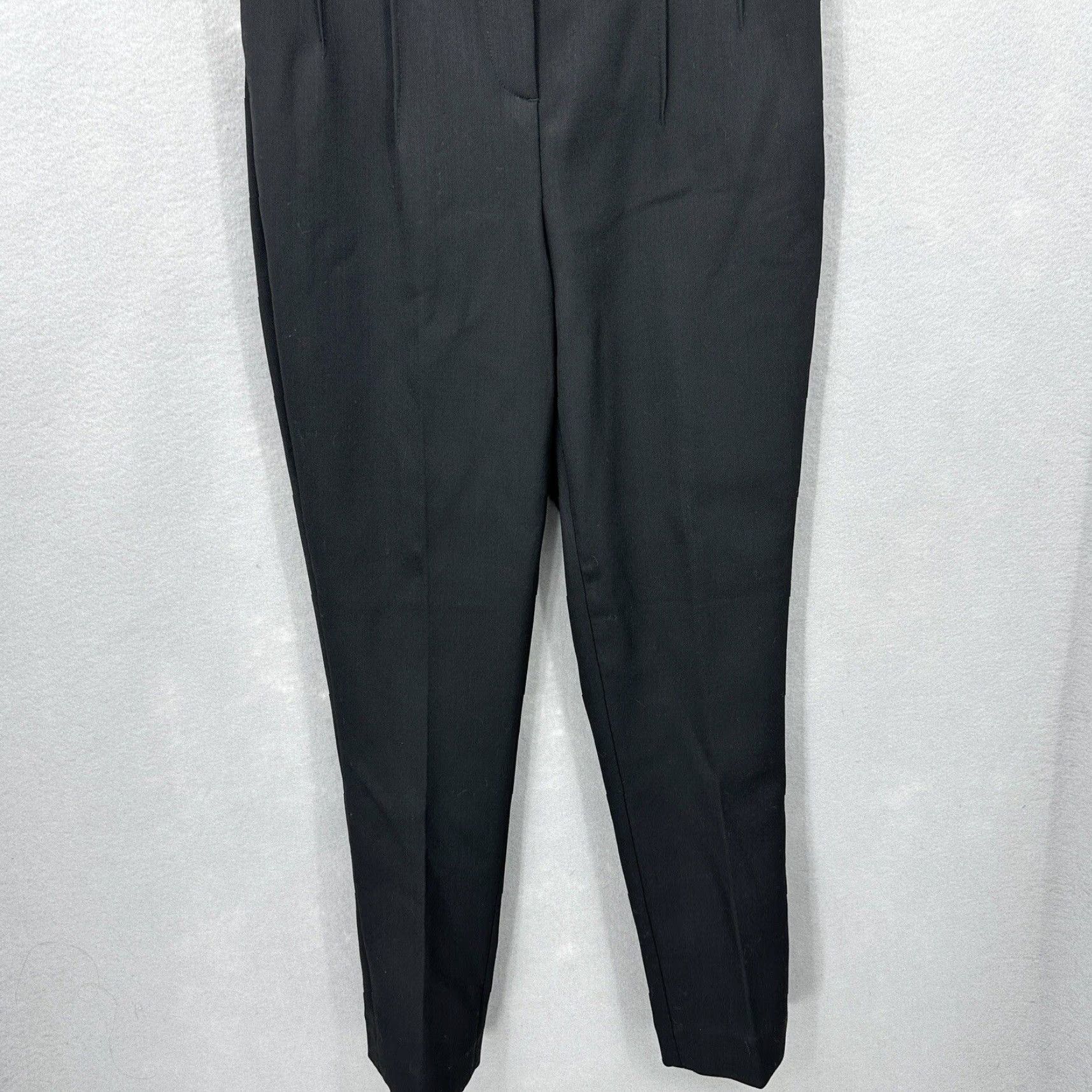 Ted Baker Ted Baker Pants Womens 0 Black Pleated Tailored Trouser 90s Hipster Dress Pants Casual Mens-? Size 25" / US 0 / IT 36 - 3 Thumbnail
