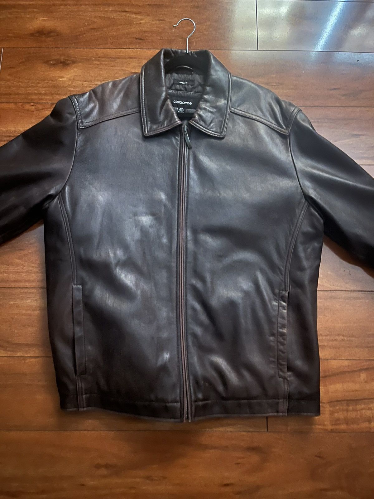 Vintage Vintage Leather jacket Size US L / EU 52-54 / 3 - 1 Thumbnail
