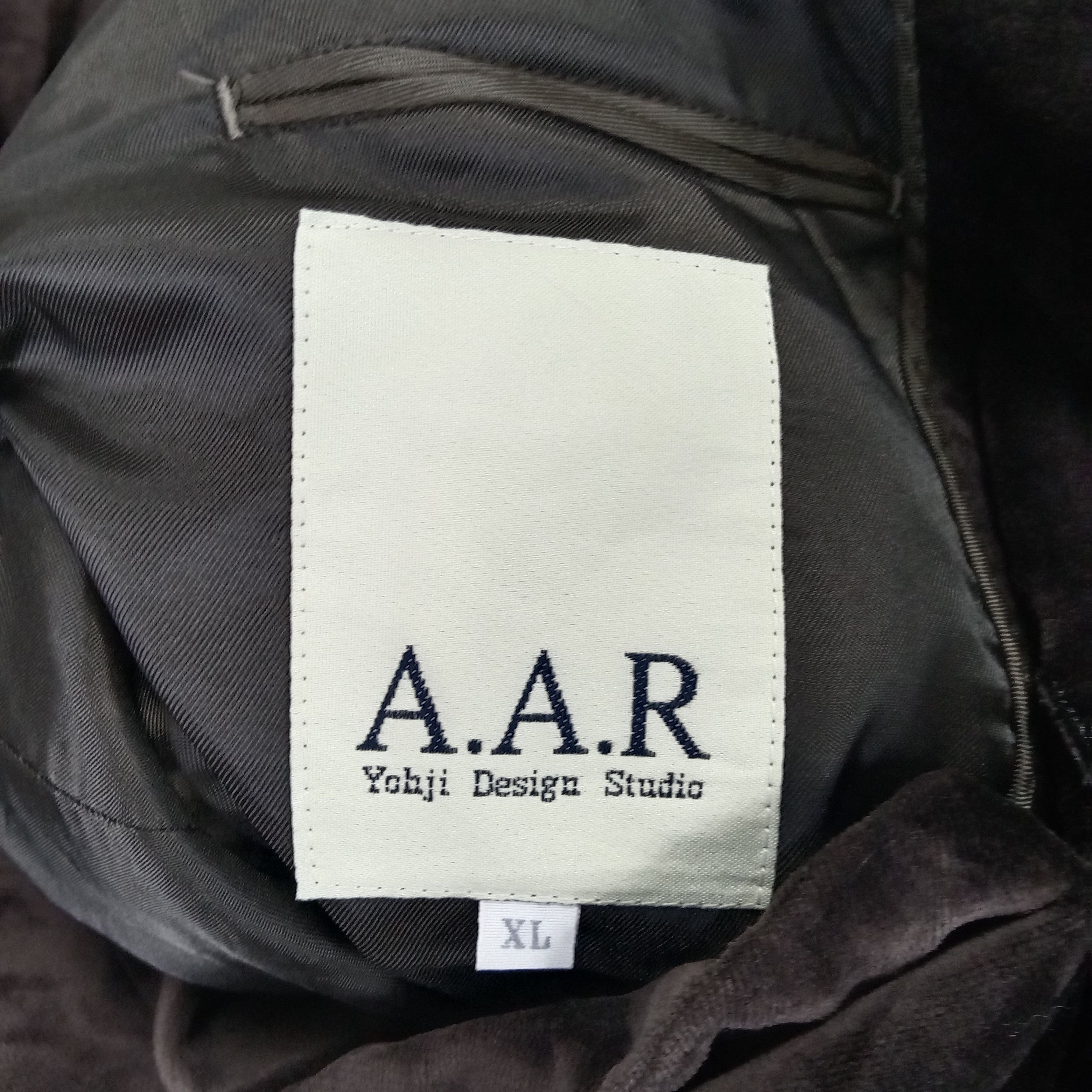 Japanese Brand × Vintage × Yohji Yamamoto Yohji Yamamoto Japanese Designer Fleece Blazers Size 38R - 4 Thumbnail