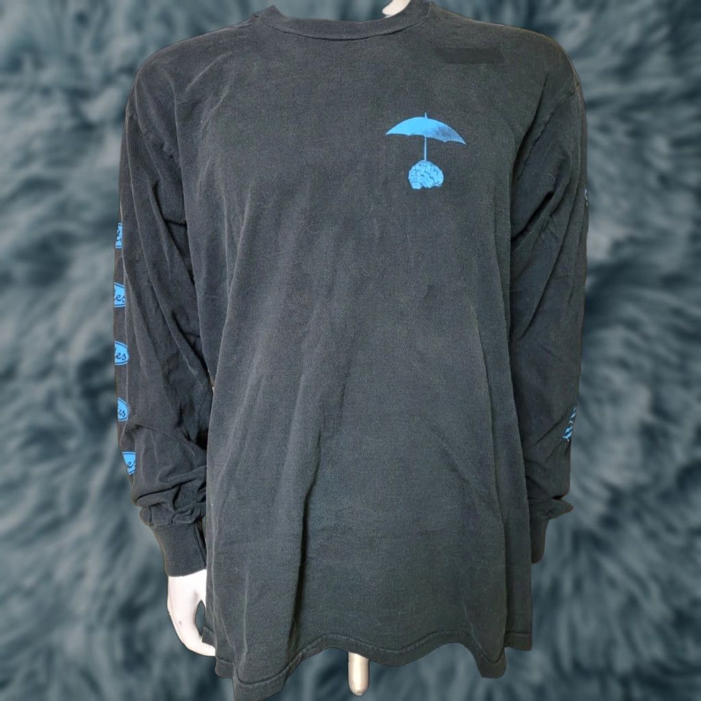 Hanes VTG Fates Warning Pleasant Shade of Gray Long Sleeve T Shirt XL Band Graphic Tee Men Black Cotton Hanes ProG Metal 1997 Size US XL / EU 56 / 4 - 1 Thumbnail