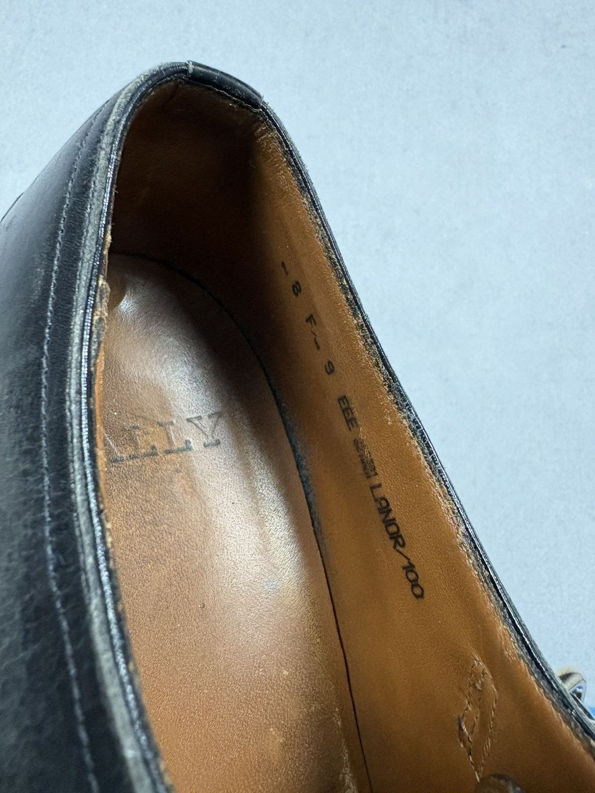 Bally Bally Lanor Leather Monk Strap Shoes Brogue Cap Toe EU 41 Size US 8 / EU 41 - 23 Thumbnail