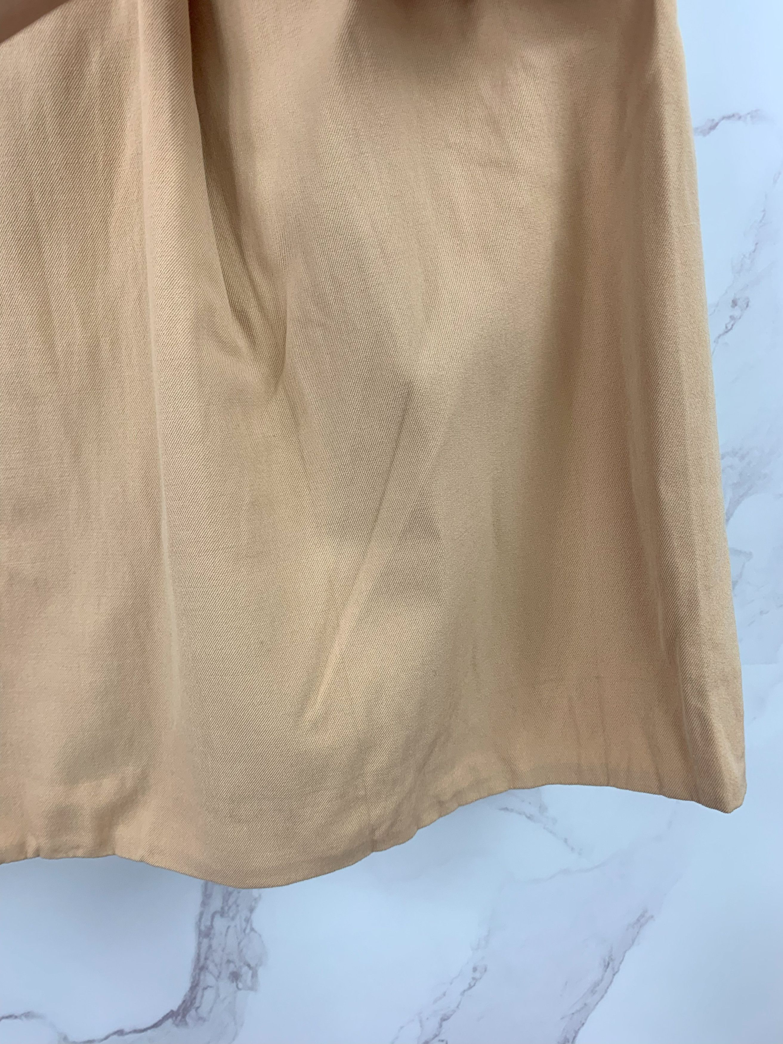 Celine Vintage Celine Wool Pleated Skirt Size 48 Size 36" / US 14 / IT 50 - 12 Thumbnail