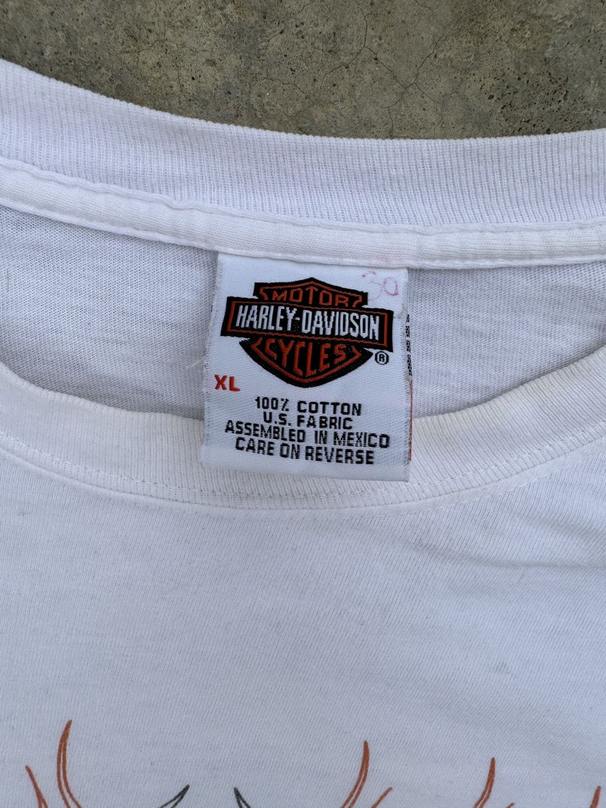 Harley Davidson Harley Davidson Flame Spider Web Long Sleeve Y2K Size US XL / EU 56 / 4 - 4 Thumbnail