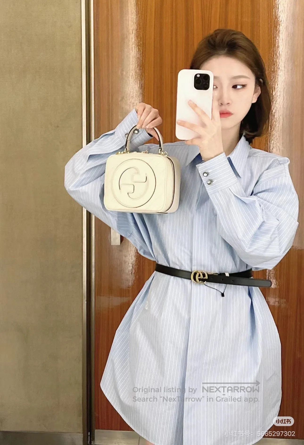 Gucci Gucci Blondie Square Box Camera Bag. Size ONE SIZE - 9 Thumbnail