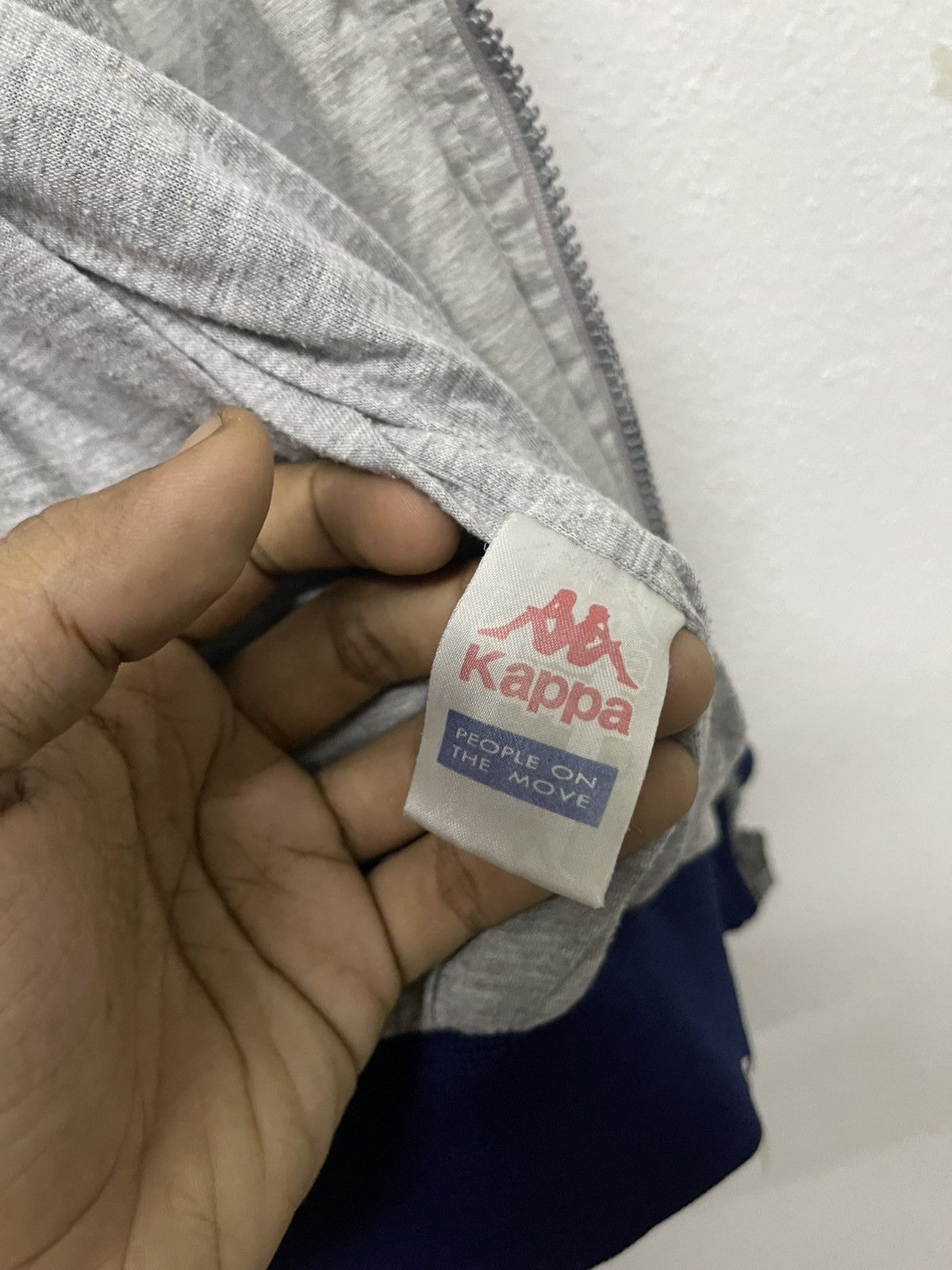 Kappa × Vintage 90s KAPPA SIDETAPE TRACKTOP LIGHT JACKET OG DESIGN Size US L / EU 52-54 / 3 - 19 Thumbnail