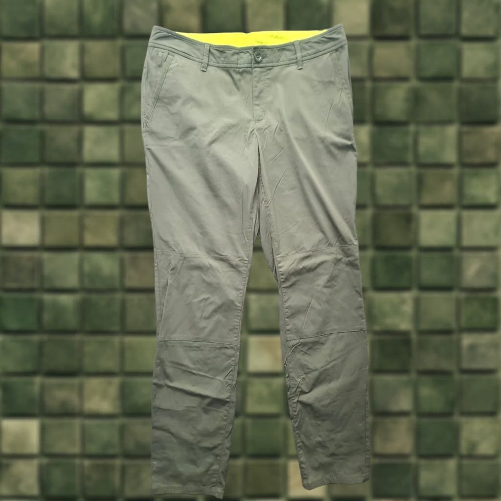 Eddie Bauer Eddie Bauer Travex Pants Womens 6x30 Regular Mid Rise Straight Leg Hiking Pants Green 30in Inseam Size 28" / US 6 / IT 42 - 1 Thumbnail