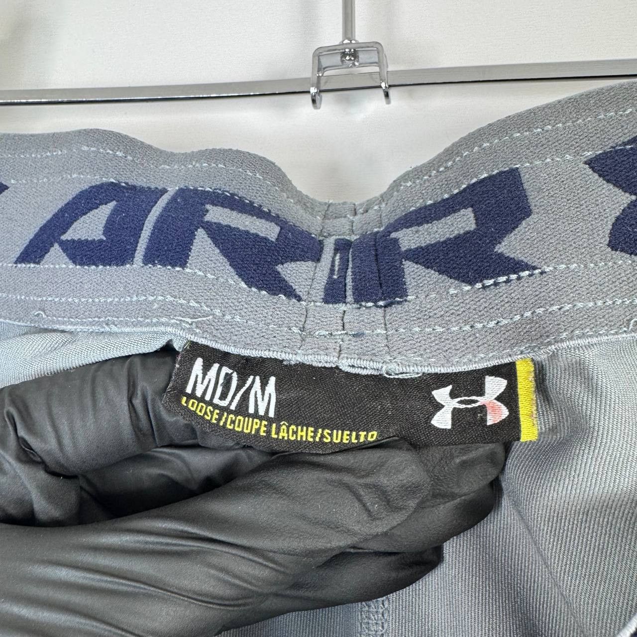 Under Armour Under Armour Mens 2 In 1 Running Shorts Blue Compression M Size US 32 / EU 48 - 2 Thumbnail