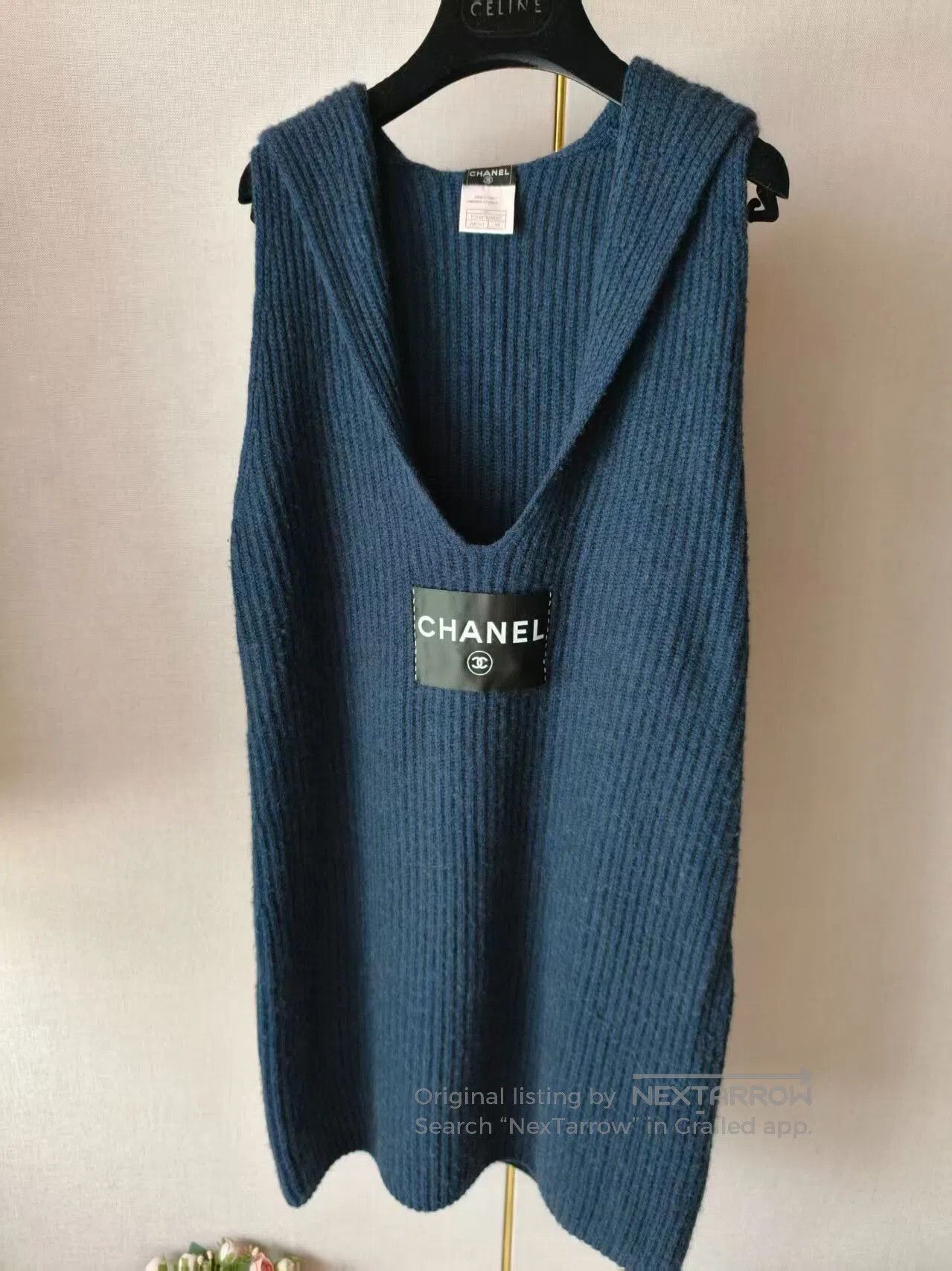 Chanel Chanel Sleeveless Ribbed Dress. Size M / US 6-8 / IT 42-44 - 4 Thumbnail