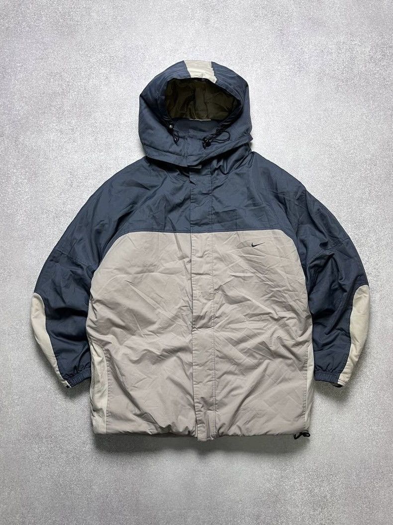 Nike Vintage Nike Swoosh Winter Puffer Down Jacket M Size US M / EU 48-50 / 2 - 1 Thumbnail